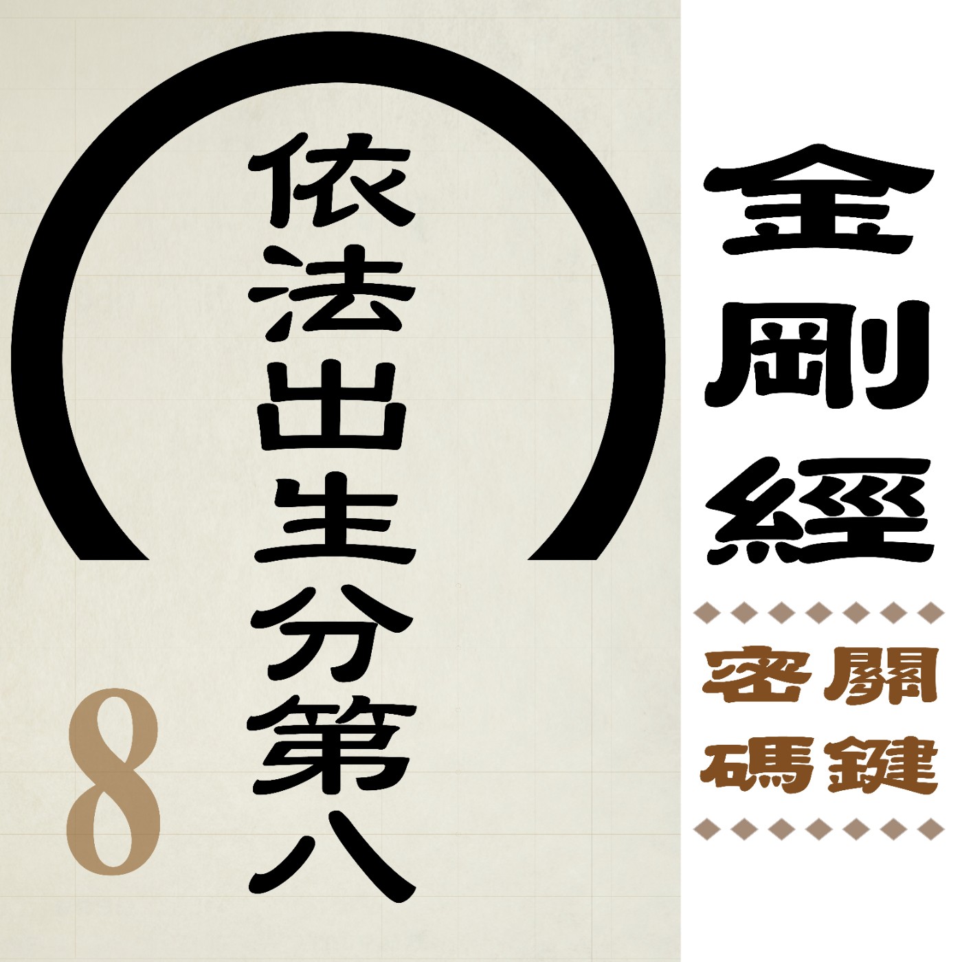 依法出生分第八-超越幸福人生指南