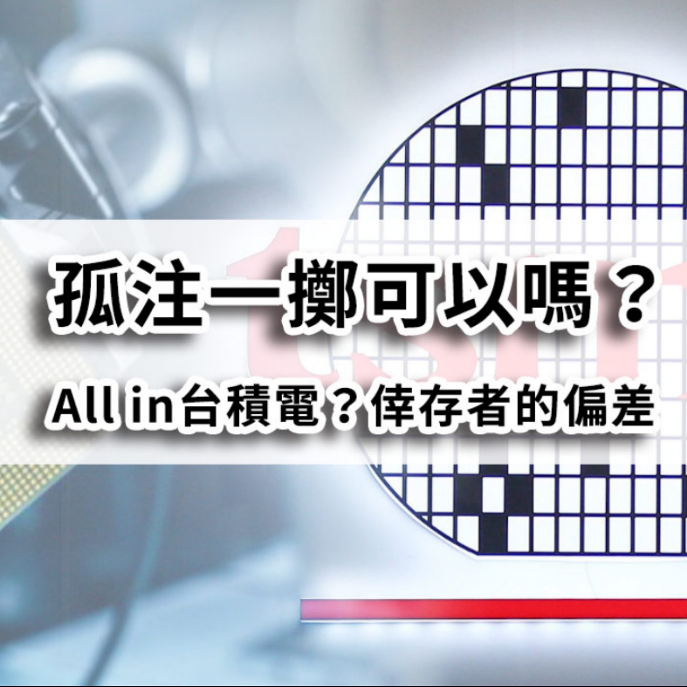[#19] 投資入門 |  All in台積電？孤注一擲可以嗎？倖存者的偏差 episode artwork
