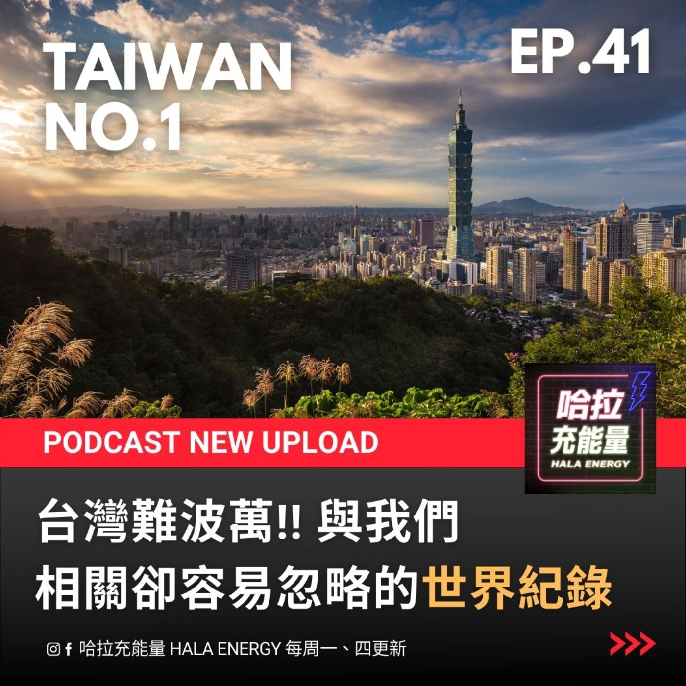 EP41-台灣難波萬!與我們相關卻容易忽略的世界紀錄~ episode artwork