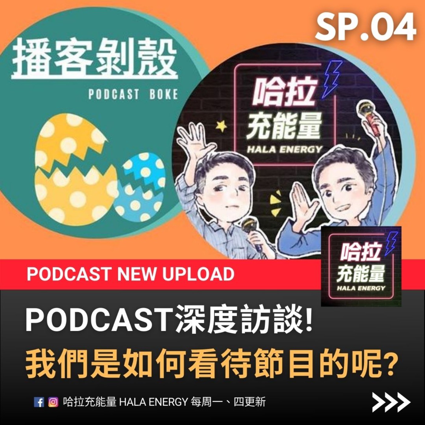 SP04-PODCAST深度訪談!我們是如何看待節目的呢? episode artwork