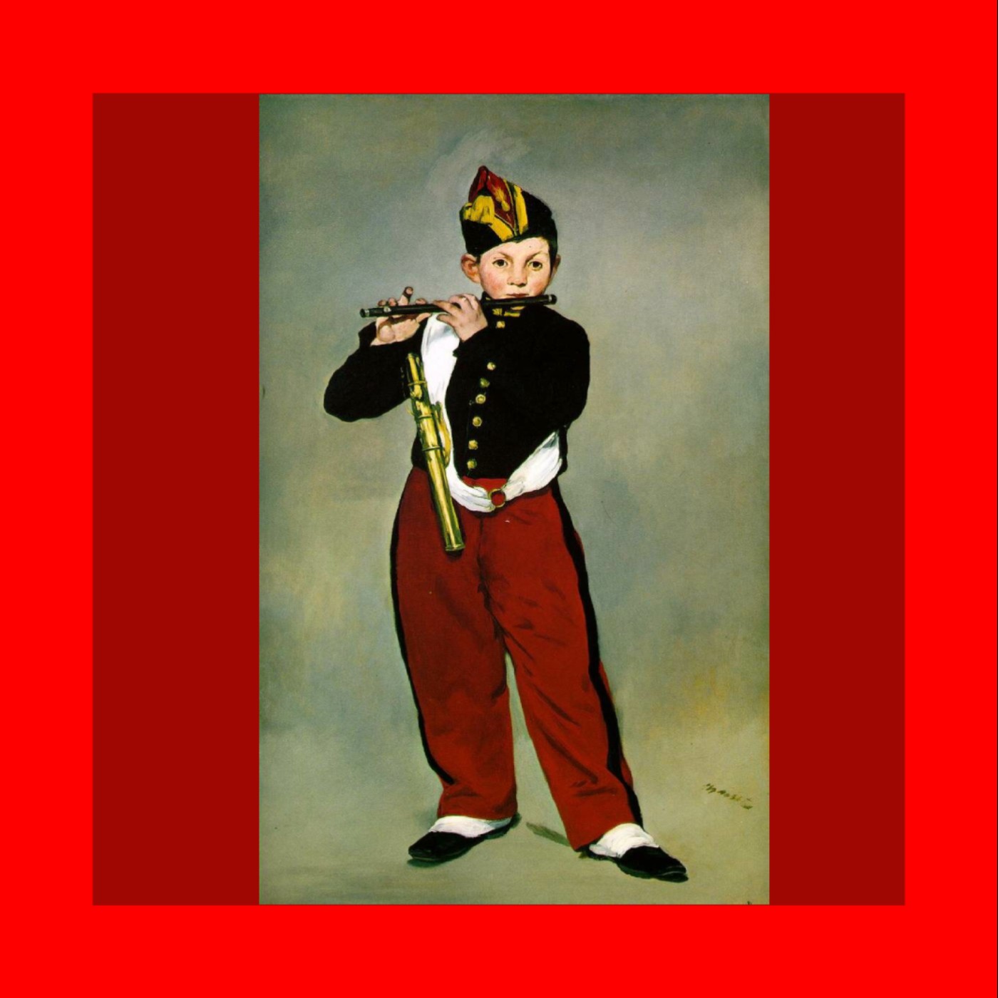 【元瓅玩樂誌】每週一畫 S1EP29 __愛德華‧馬奈、吹笛子的少年 | 元瓅書坊