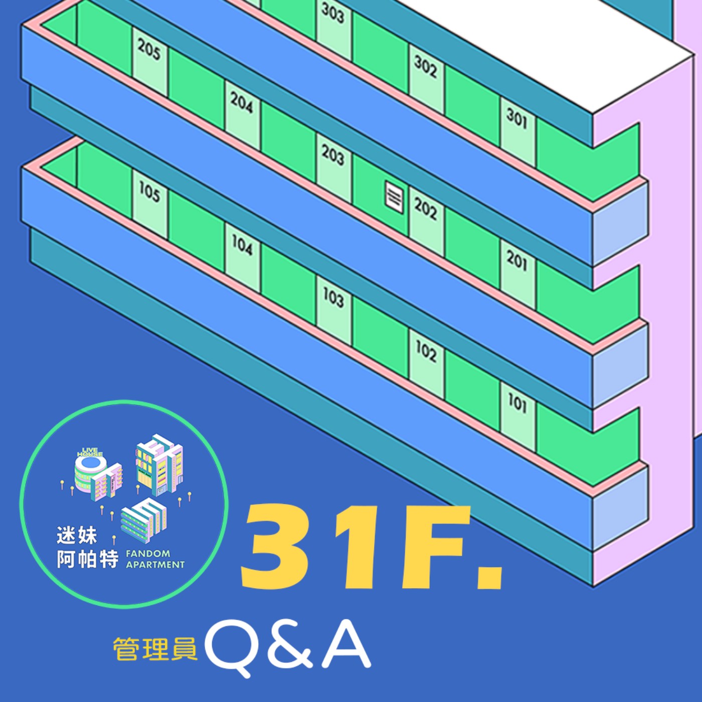 S2 番外 │31F ▞ 想很久的管理員Q&A來了！父母支不支持追星？在職場和家人面前會隱瞞迷妹屬性嗎？名字由來、年紀、工作等通通一併回答！▏#迷妹調查局 episode artwork