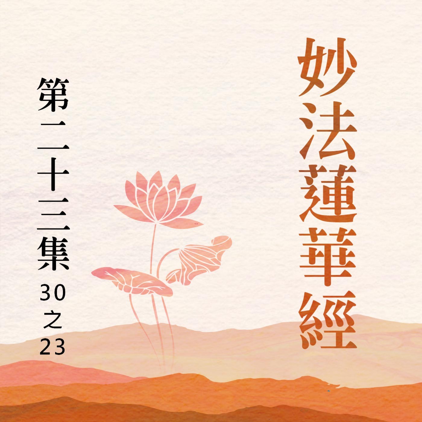 《妙法蓮華經》第二十三集 (30之23)
