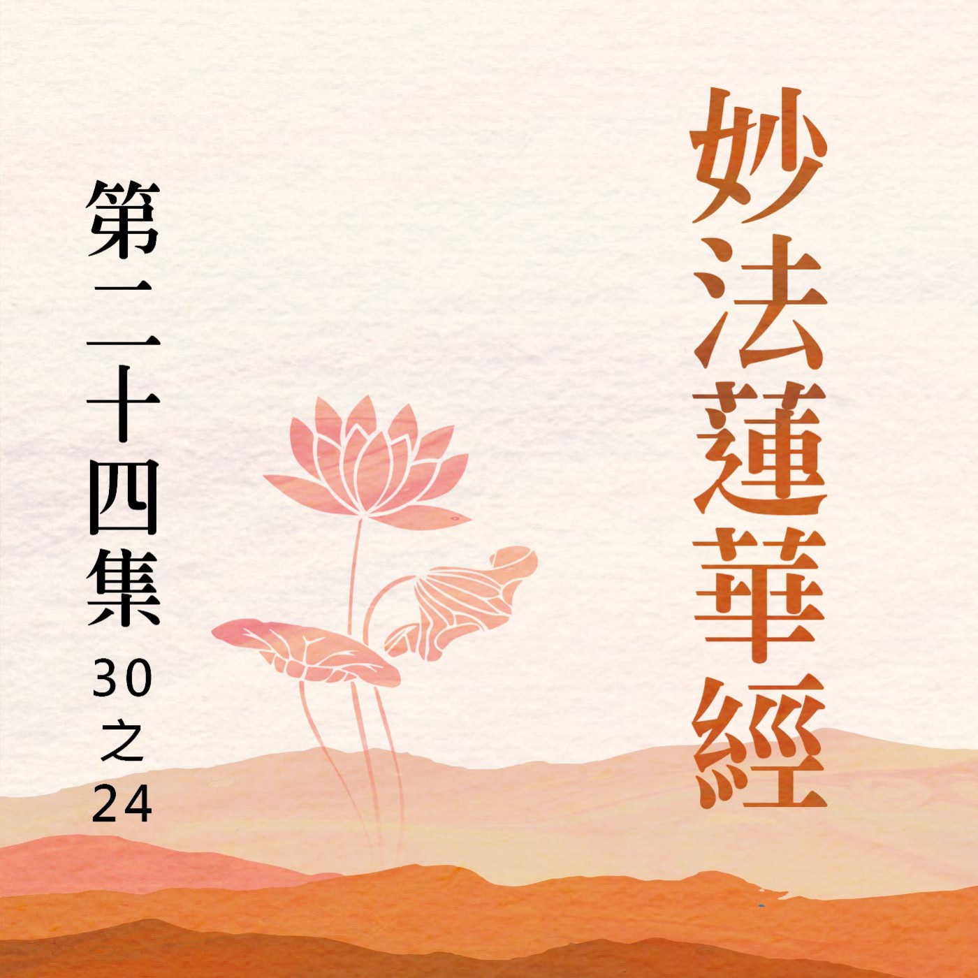 《妙法蓮華經》第二十四集 (30之24)