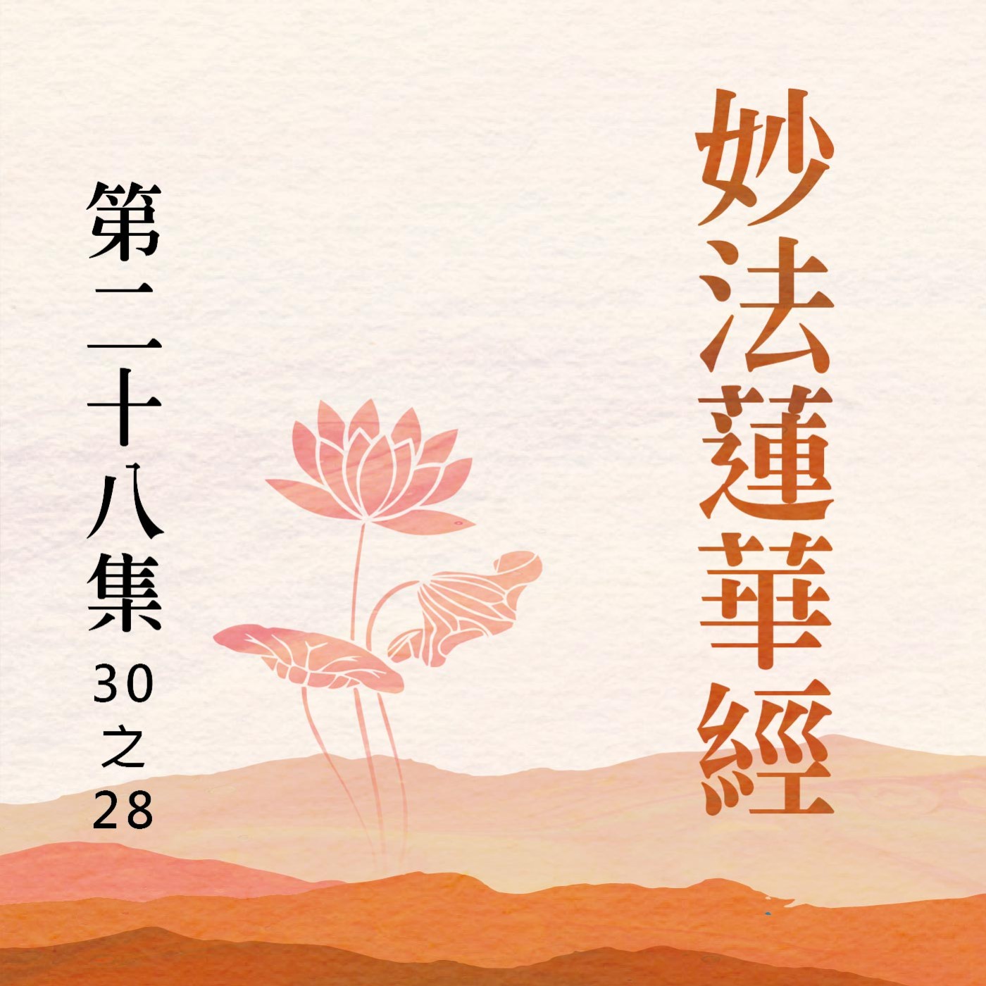 《妙法蓮華經》第二十八集 (30之28)