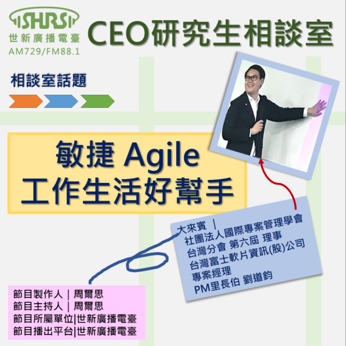 CEO研究生相談室｜EP11 ｜敏捷 Agile 工作生活好幫手 episode artwork