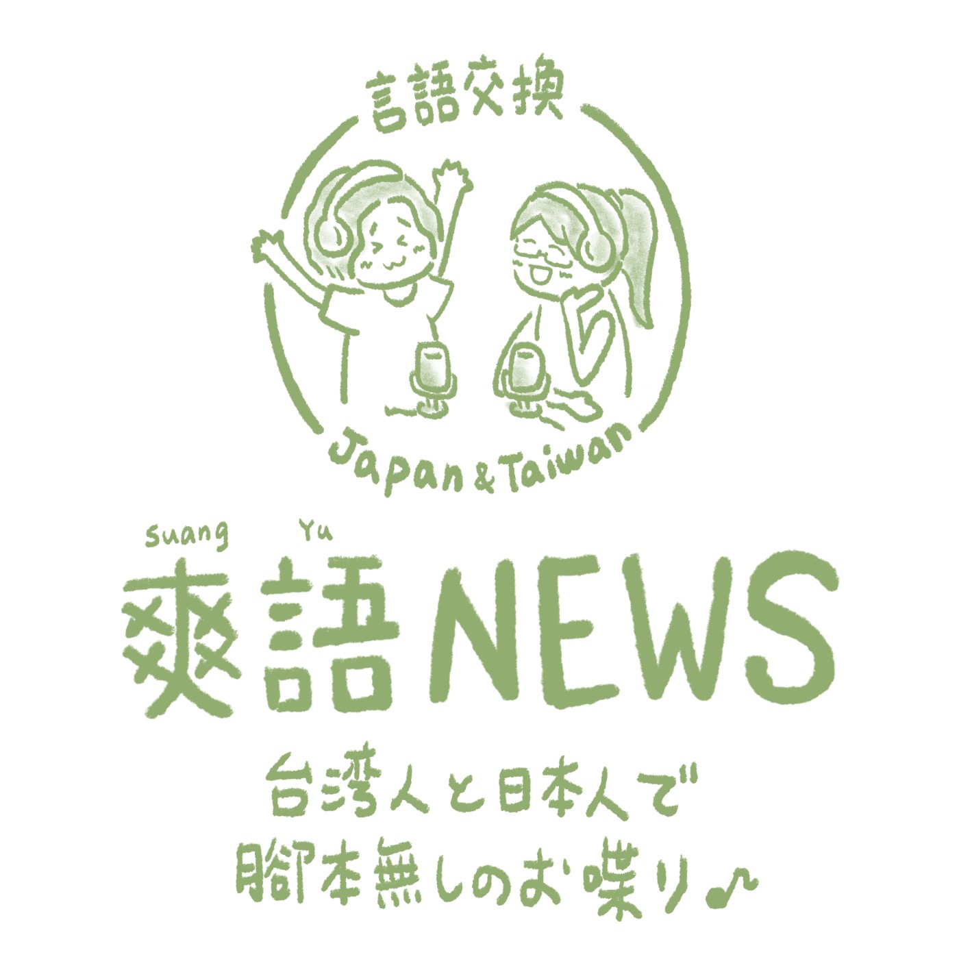 言語交換#241 1/13台湾総統選挙の結果に対する台湾人と日本の反応はどんな感じ？/  1/13台灣總統選舉的結果對台灣人和日本人的反應如何？～中国語(台湾華語)と日本語混ぜこぜ台日·日台日常会話 by爽語NEWS～