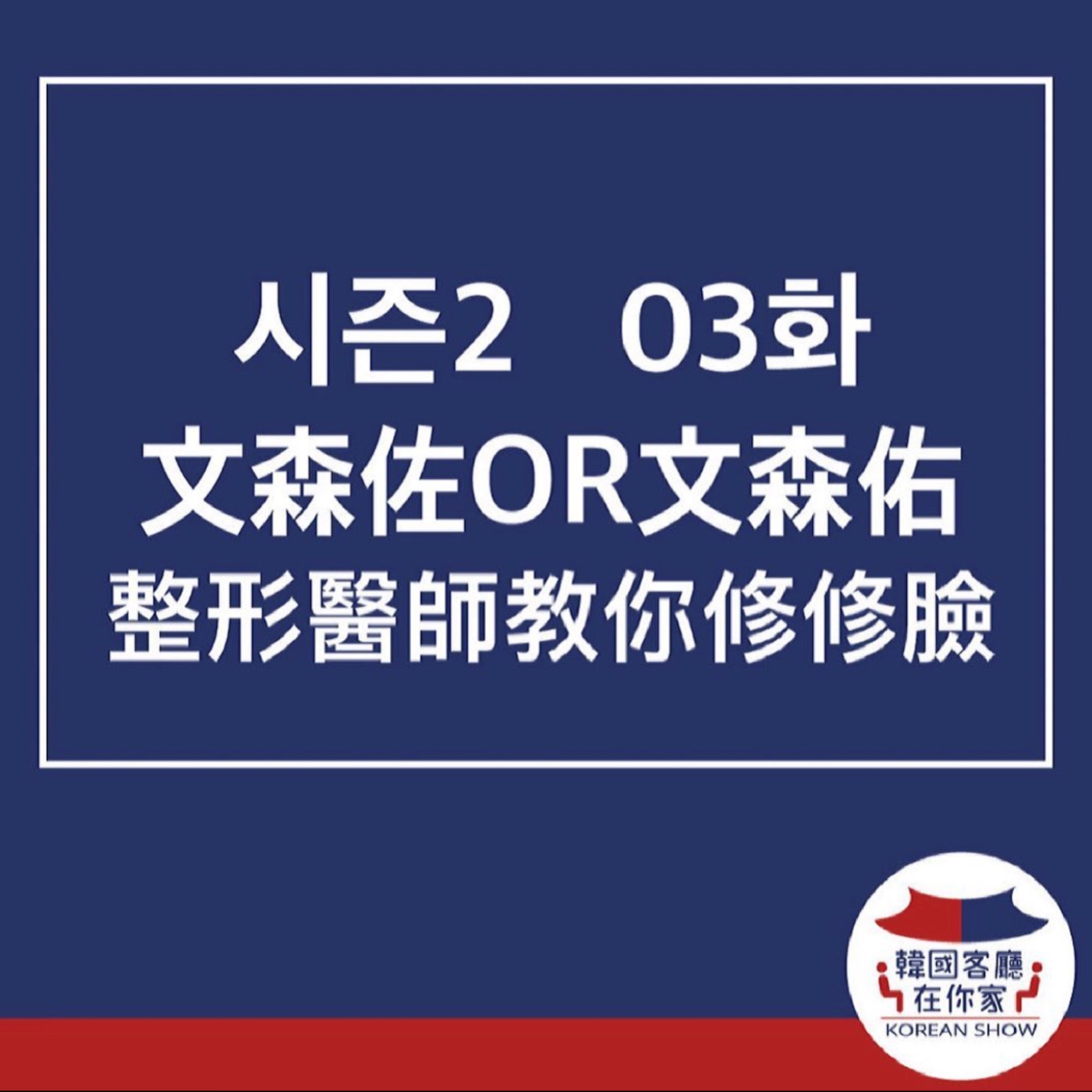 cover of episode 03회 文森佐OR文森佑 整形醫師教你修修臉 