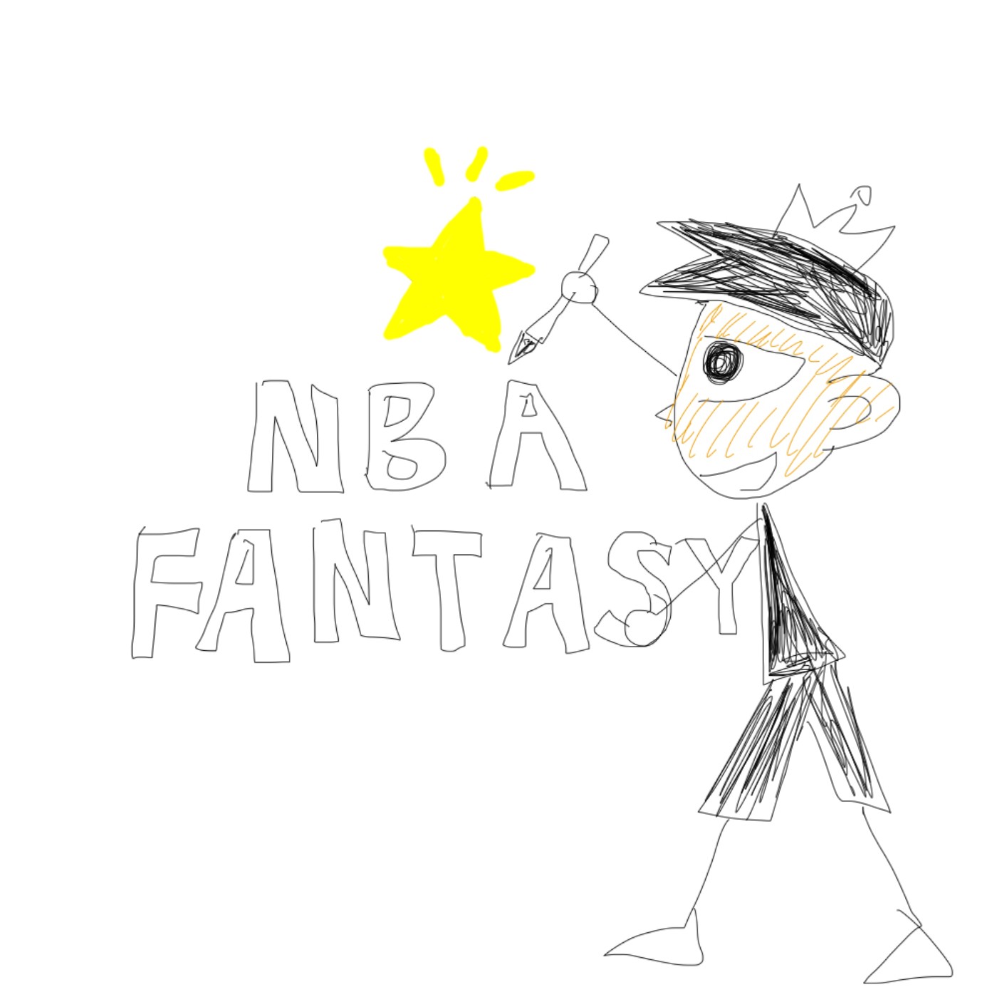  史上最廢插畫家有聲圖文—2021-22 NBA Fantasy戰報(4) feat. NBA 畫上星號