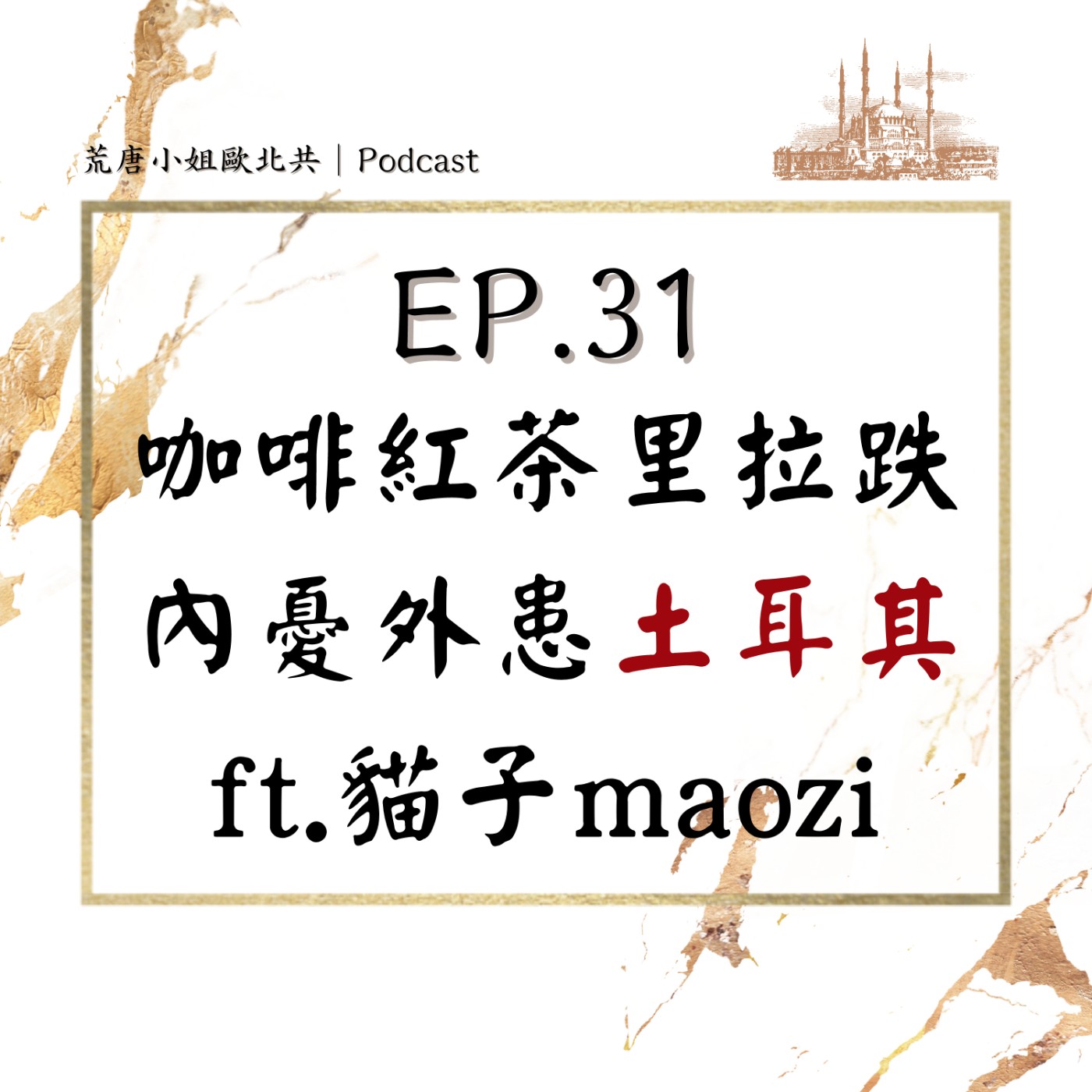 EP.31⦞ 咖啡紅茶里拉跌！內憂外患土耳其！ft.貓子maozi episode artwork