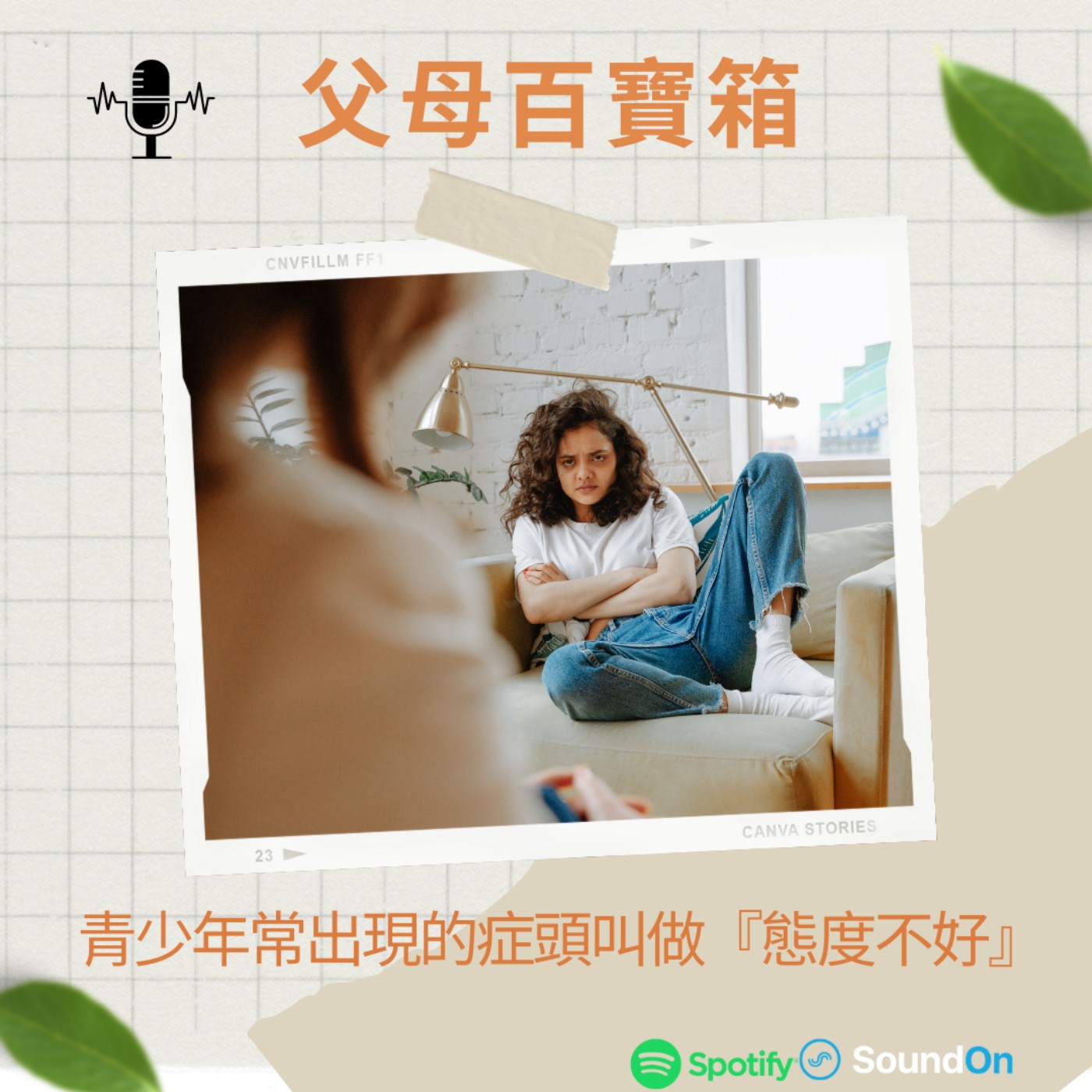 【父母百寶箱】接地氣系列#3 ━青少年常出現的症頭叫做【態度不好】 episode artwork