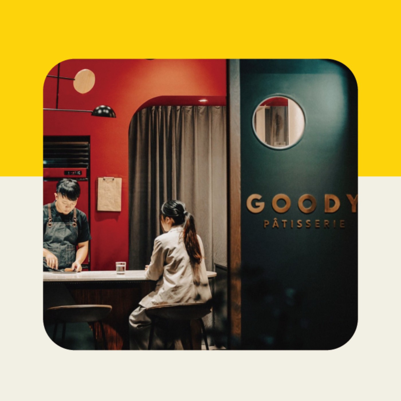 EP7 古迪 Goody Pâtisserie ｜只有五個吧檯座位，可與主廚近距離交流的法式甜點店｜with 竣迪 episode artwork