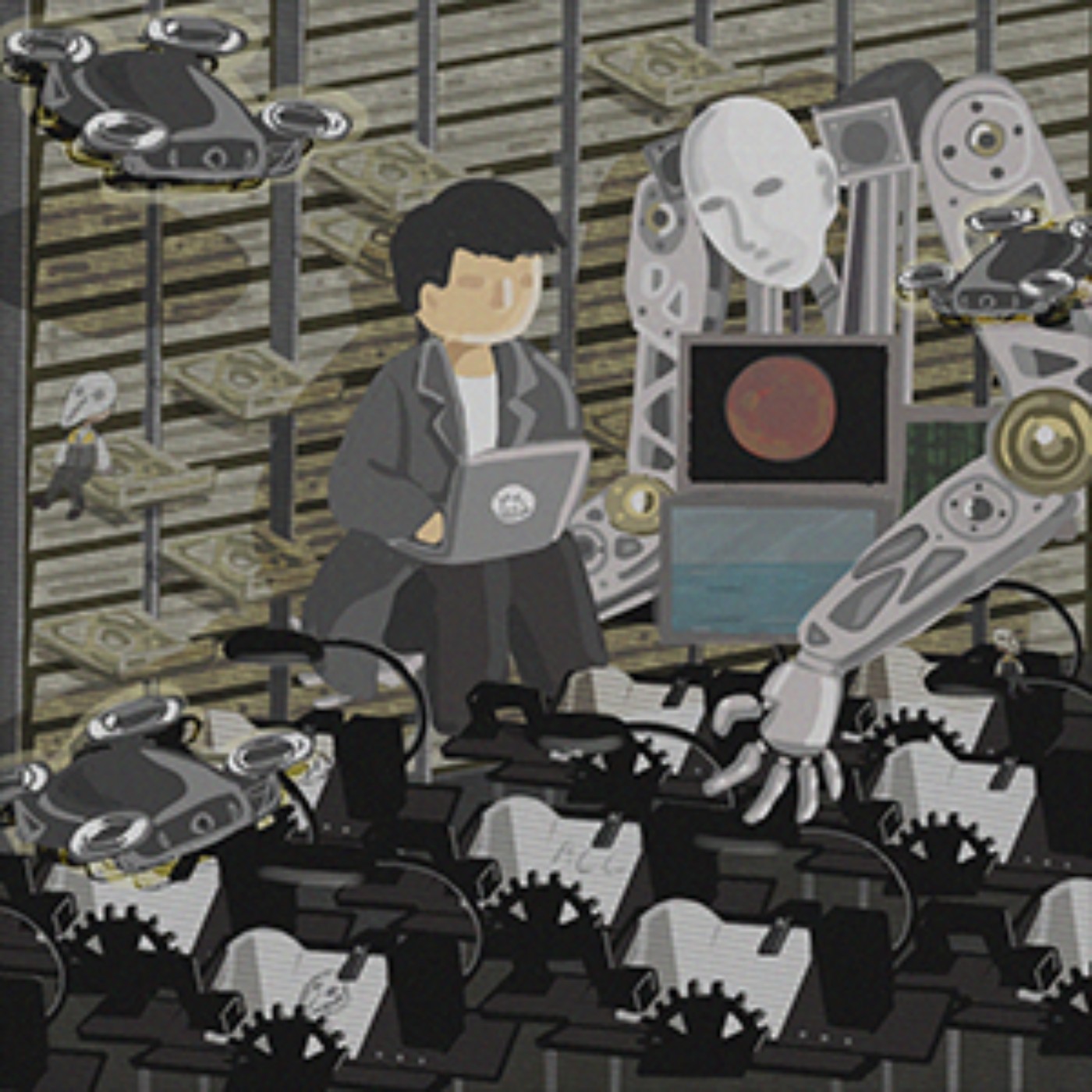 EP74 | 機器人會不會拉肚子？ - 特別來賓「科技藝術漫遊者」王連晟 episode artwork
