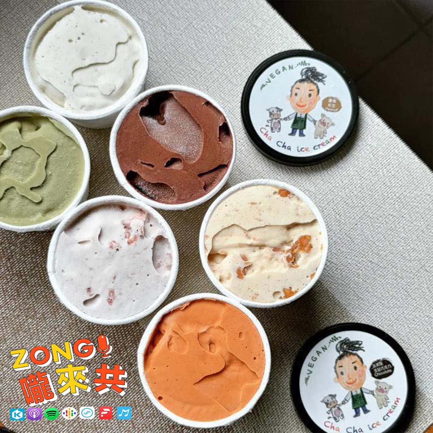 #93 Vegan版的哈根達斯_ChaCha Vegan Ice Cream，老公公開製程秘辛？品牌歡樂的DNA源自於？老婆公開爆料夫妻創業血淚史？！分上下半場，不能錯過… episode artwork