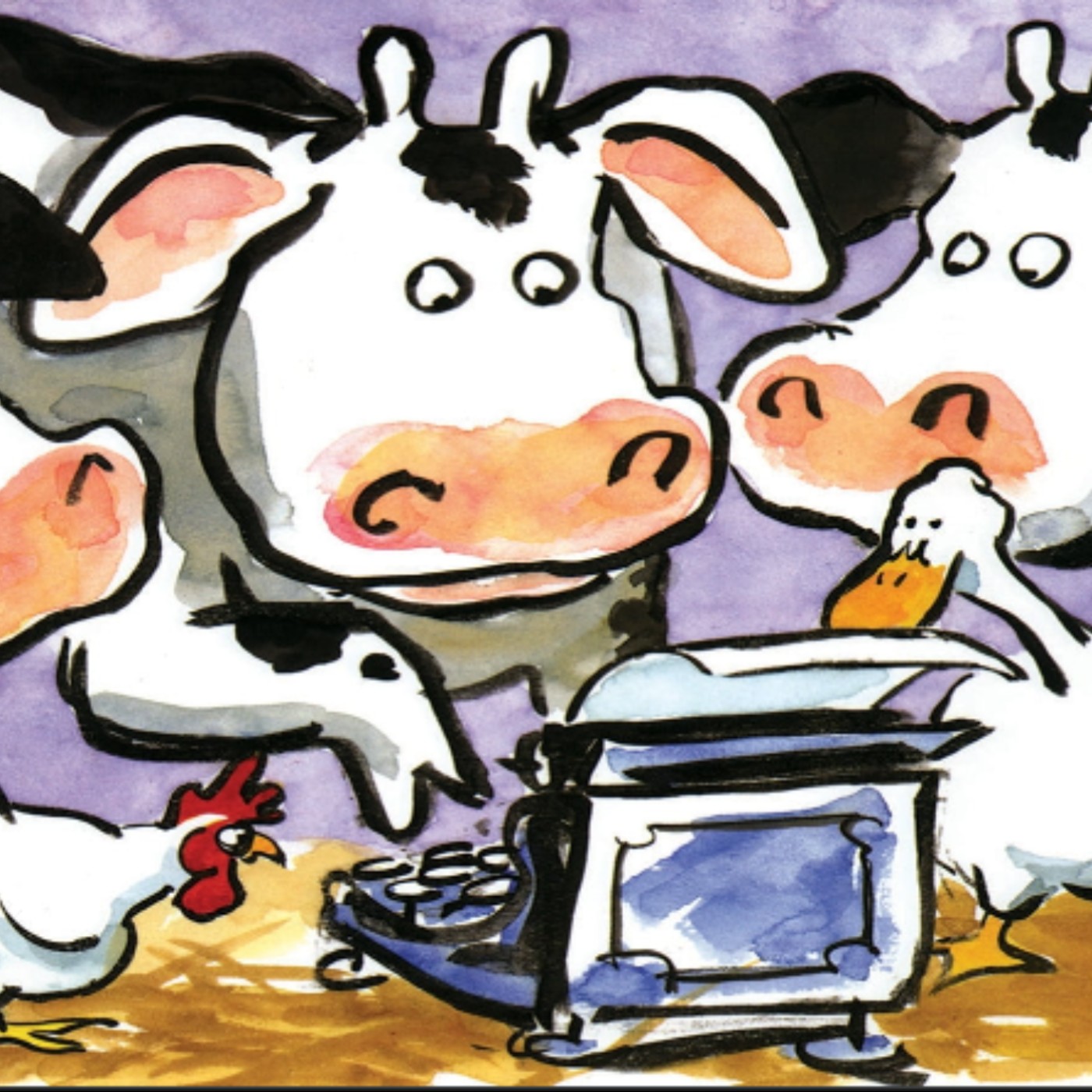 (V1) 喀喀喀,哞~ 會打字的牛 Click, Clack, Moo: Cows That Type