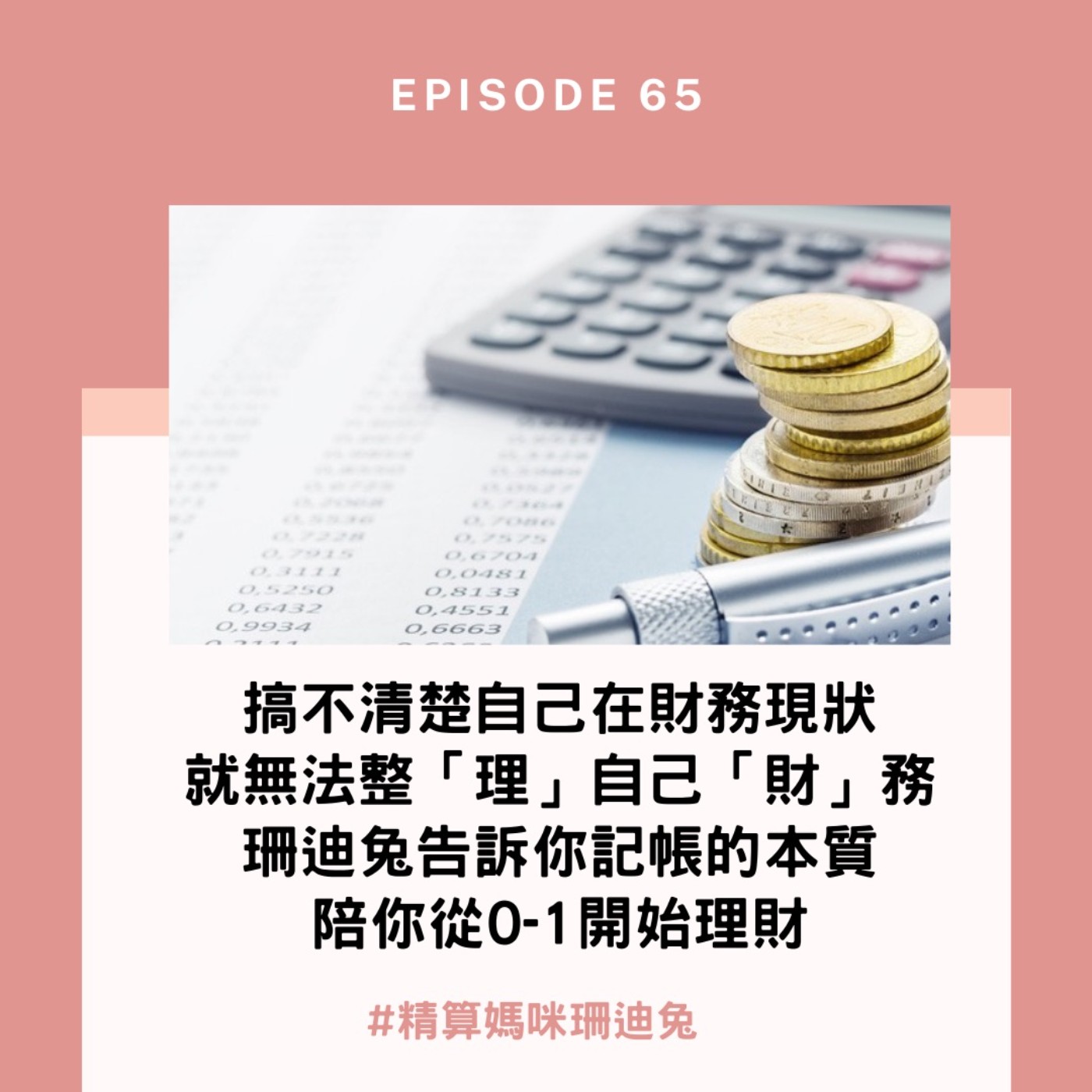 #65【實用理財】搞不清楚自己的財務現狀，當然無法整『理』自己的『財』務，珊迪兔告訴你記帳的本質，陪你從0-1開始理財
