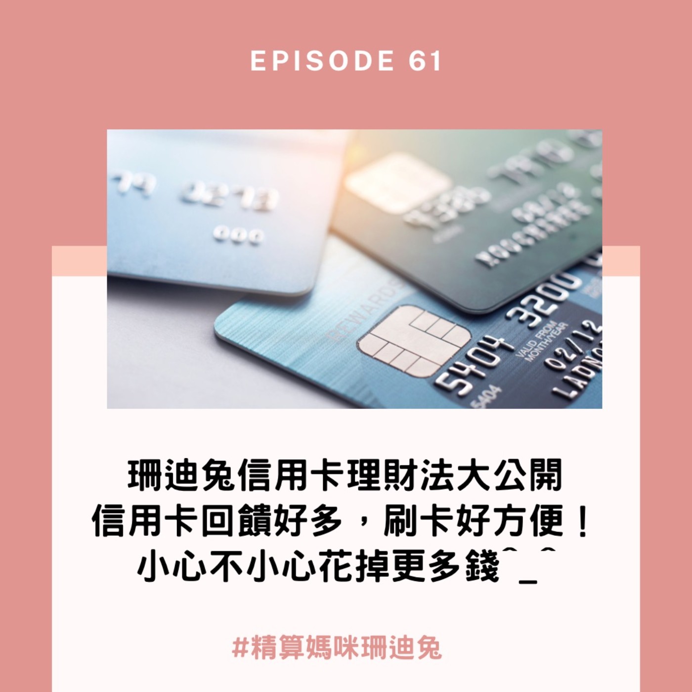 #61【實用理財】珊迪兔信用卡理財法大公開，信用卡回饋好多，刷卡好方便!小心~不小心花掉更多錢