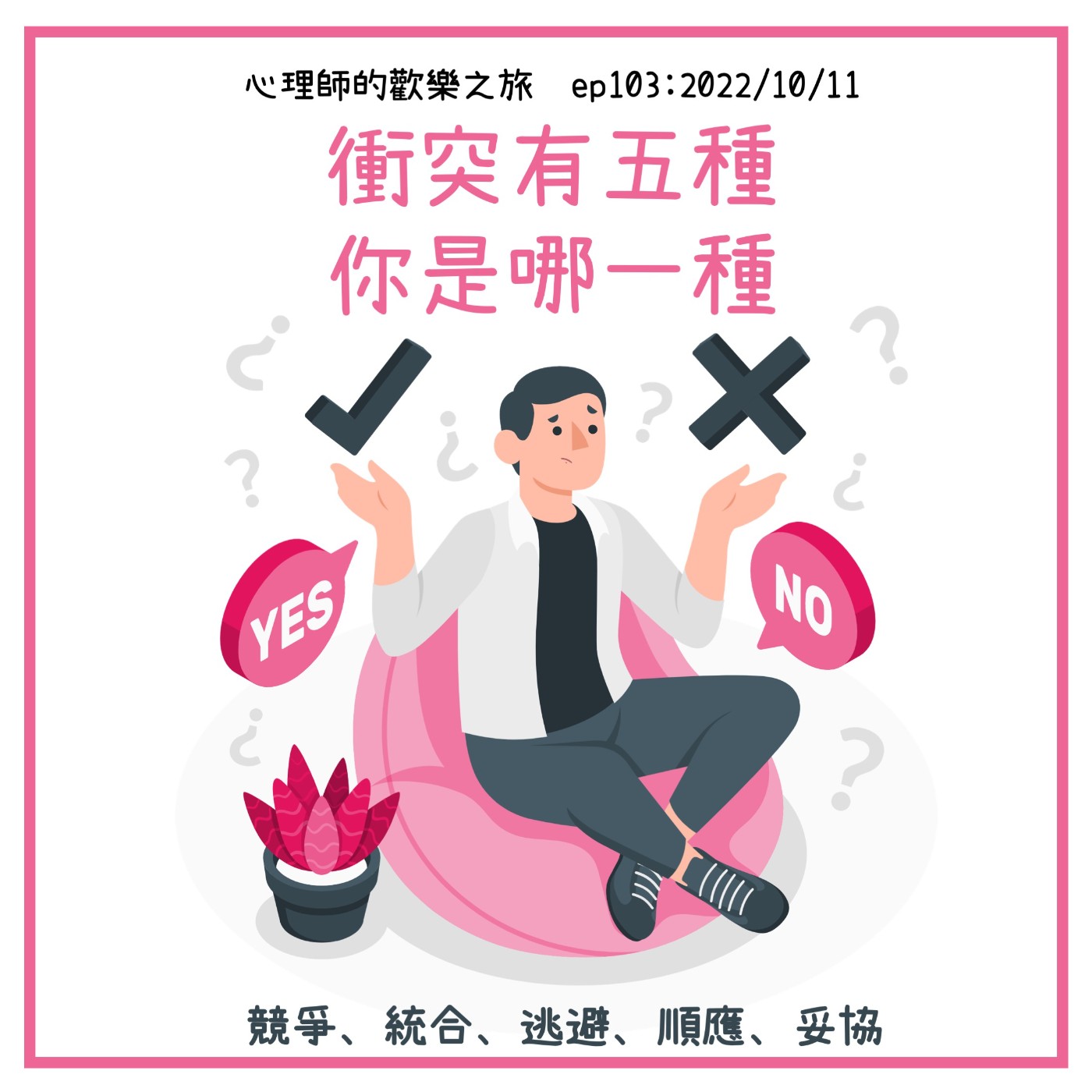 ep103 衝突有五種，你是哪一種？ episode artwork
