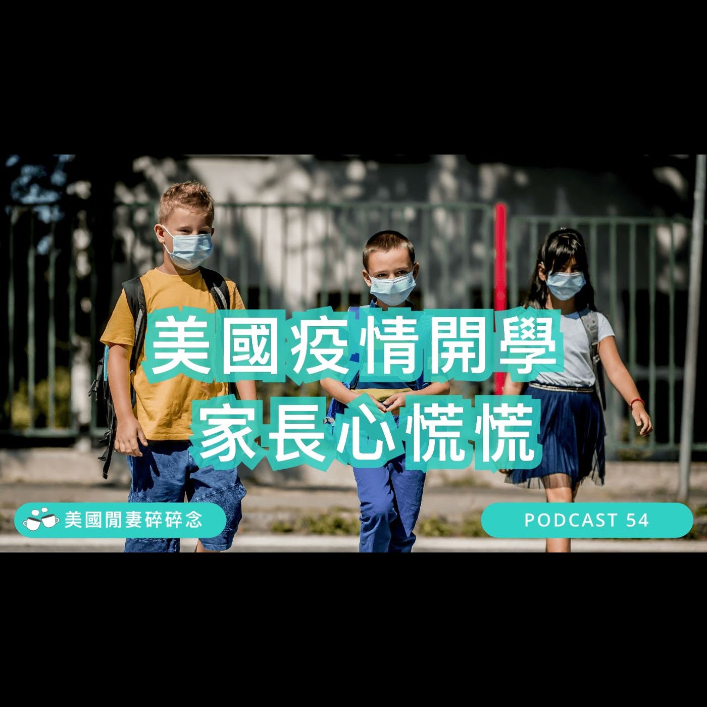 美國疫情開學，家長心慌慌 | 美國移民生活 episode artwork