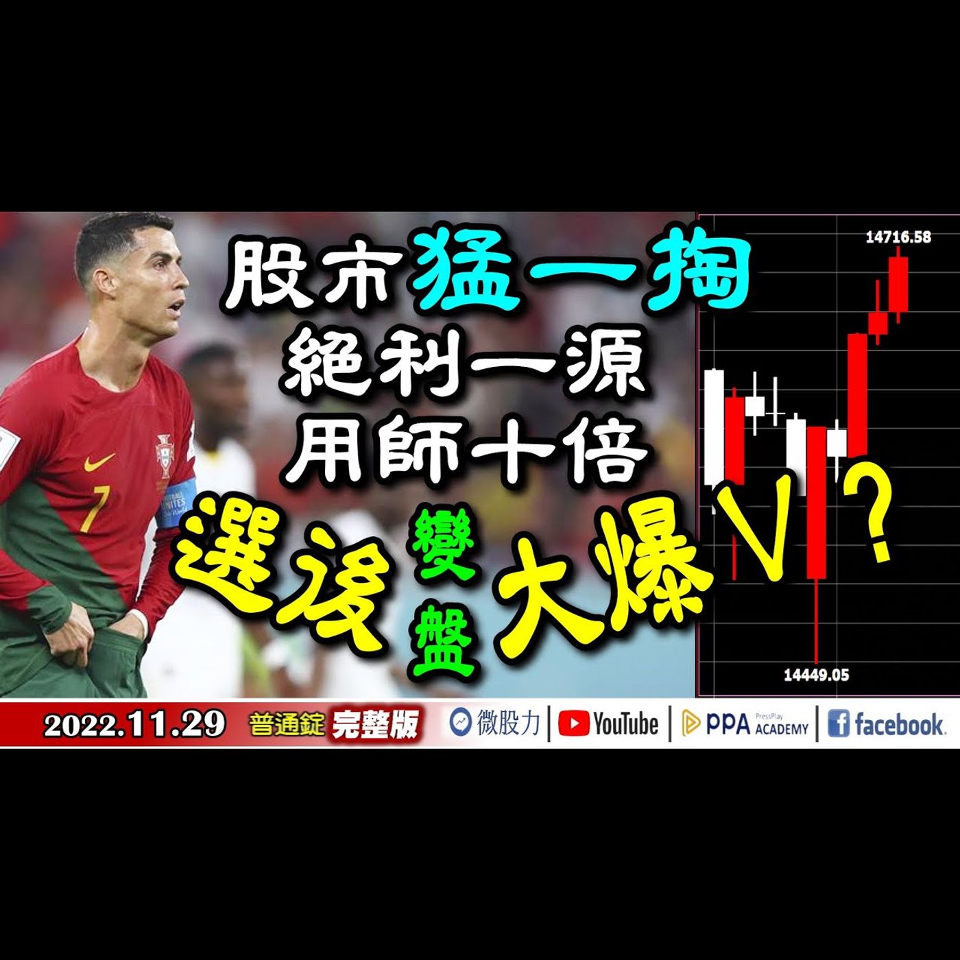 股市猛一掏！台股趨堅？絕利一源！用師十倍！選後變盤大爆V？《我是金錢爆》普通錠 2022.1129 episode artwork