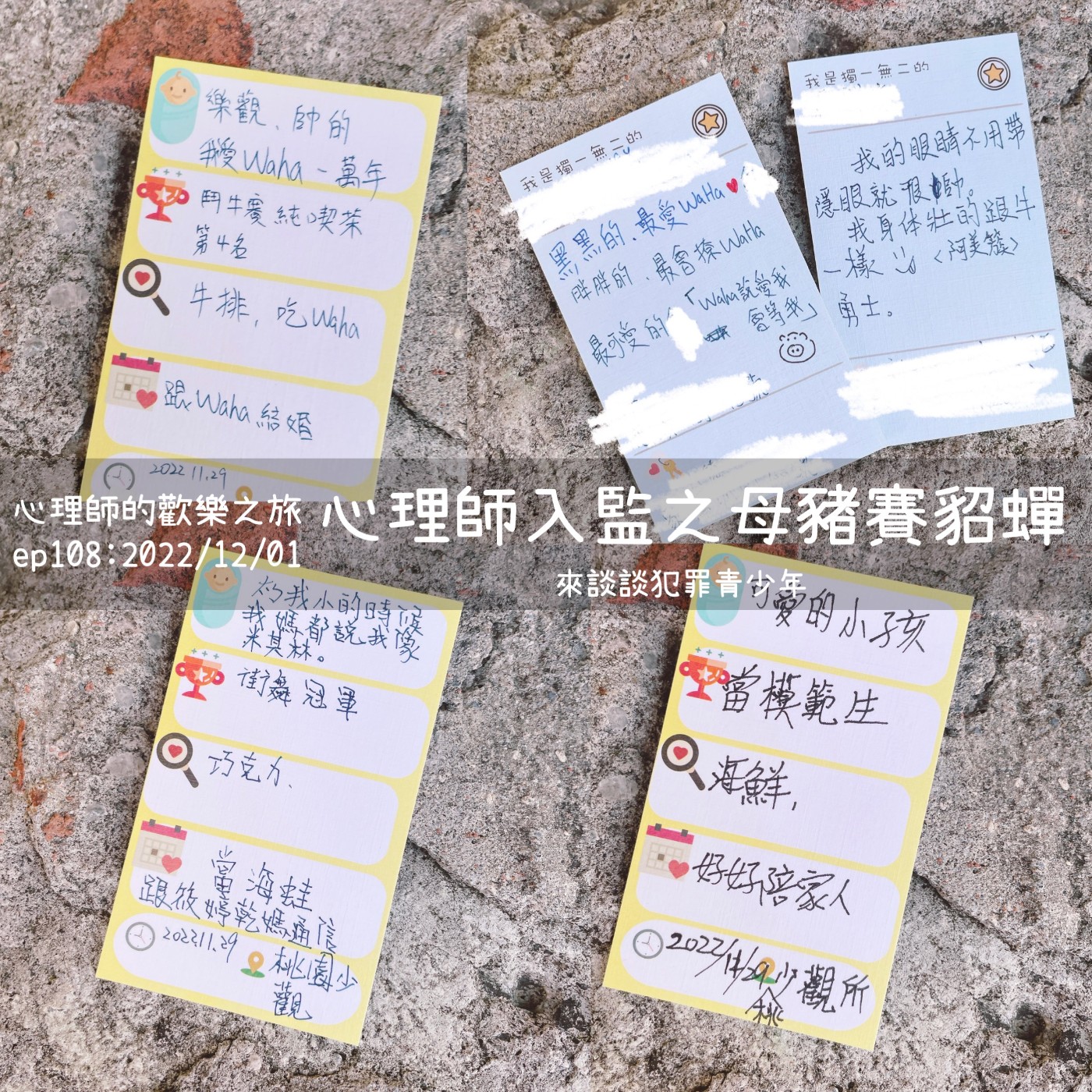 ep108 心理師入監之母豬賽貂蟬--來談談犯罪青少年 episode artwork