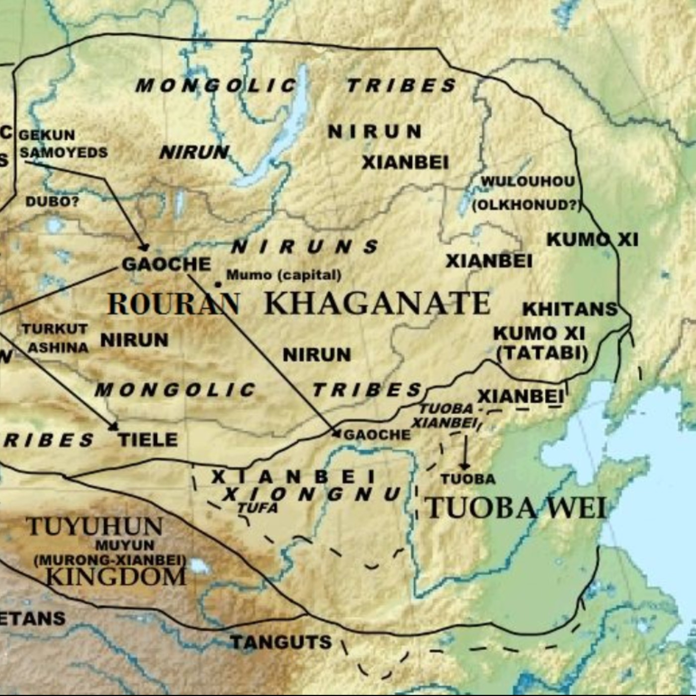 全蒙古史之鮮卑帝國篇-段部鮮卑、宇文部鮮卑