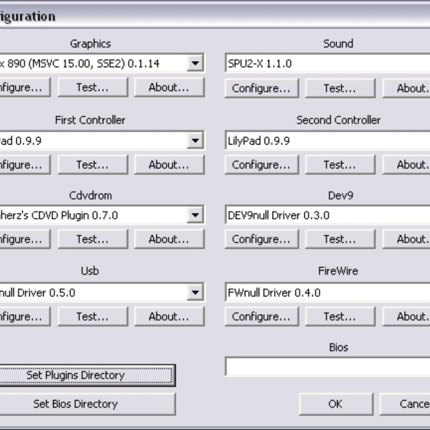 pcsx2 plugins pack