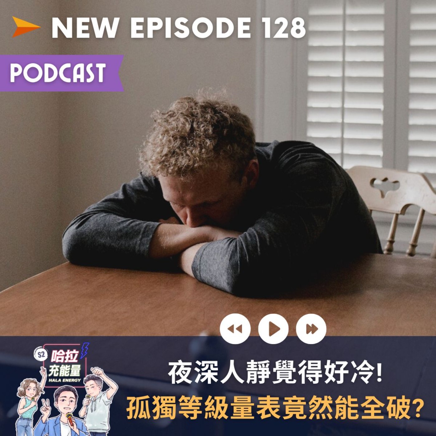 EP128-夜深人靜覺得好冷!孤獨等級量表竟然能全破? episode artwork