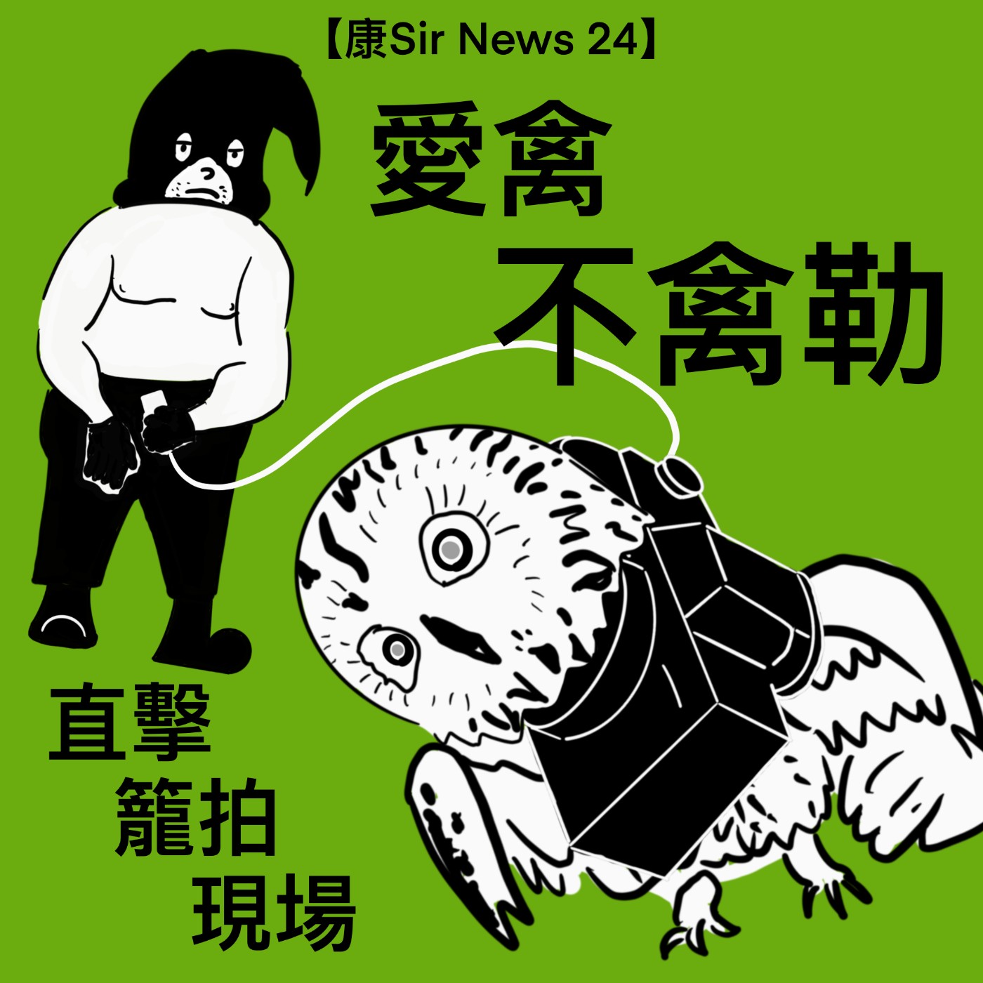 【康Sir News 24】愛禽不禽勒-直擊籠拍現場 episode artwork