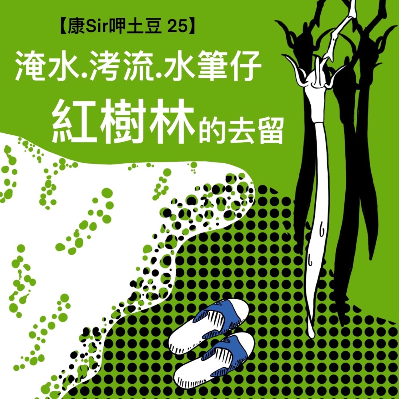 【康Sir呷土豆 25】淹水.洘流.水筆仔 | 紅樹林的去留 episode artwork
