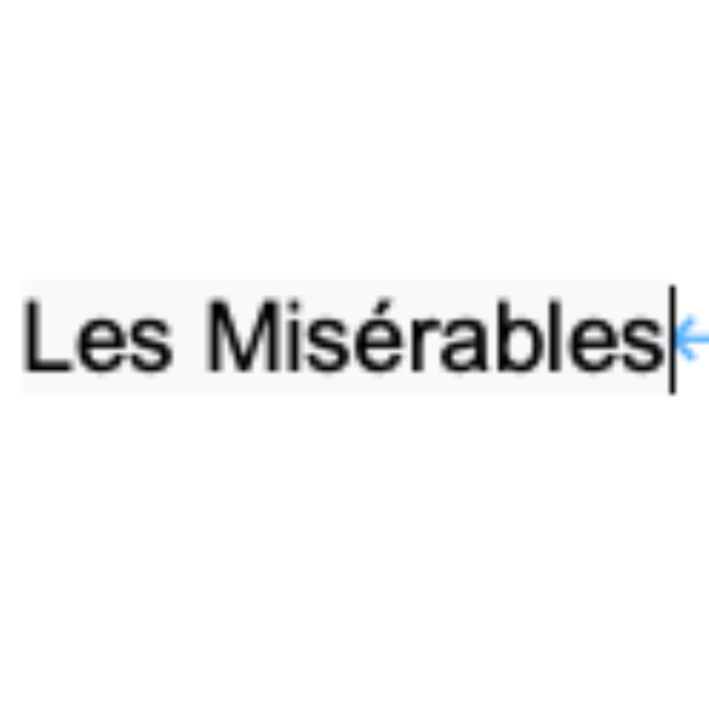 Les Misérables