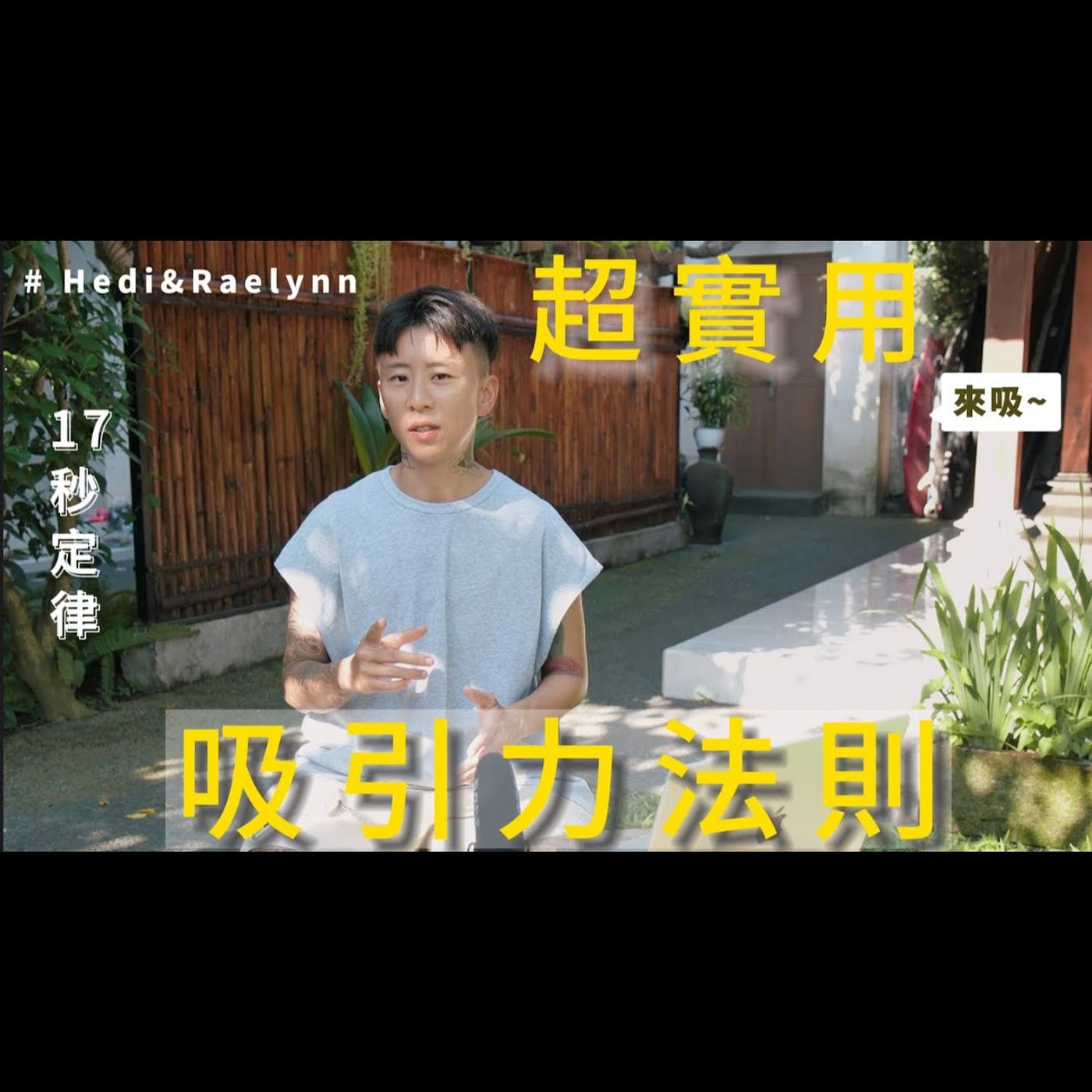 超實用的 吸引力法則！17秒定律～秘密 顯化 大升級｜Hedi & Raelynn 海睿共玩 episode artwork