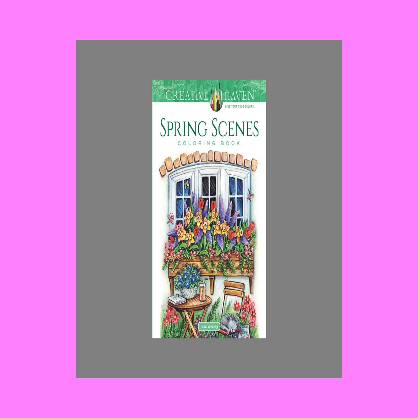 Ebooks Epub Creative Haven Spring Scenes Coloring Book (Creative Haven Coloring Books) Read !book ePub