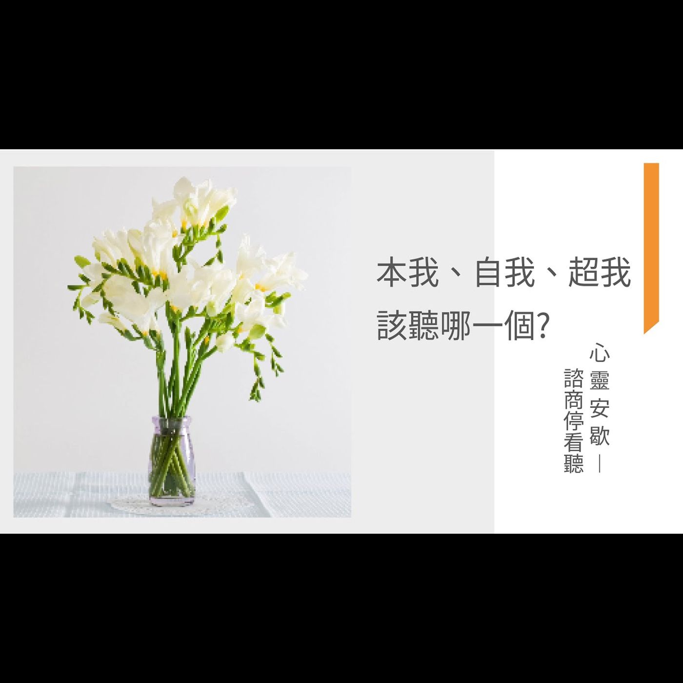 《心靈安歇》諮商停看聽 EP7 本我、自我與超我，該聽哪一個?