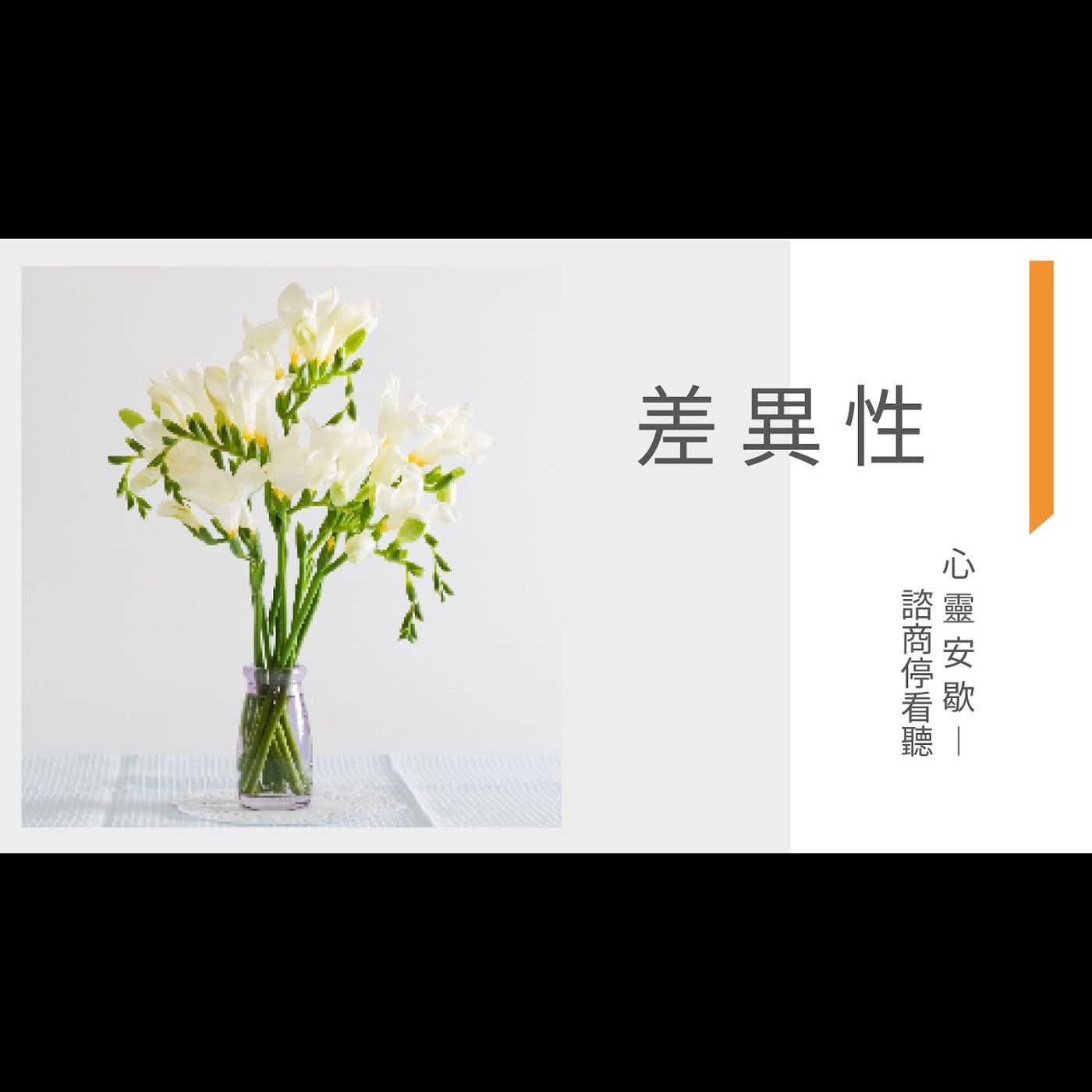 《心靈安歇》諮商停看聽 EP4 差異性