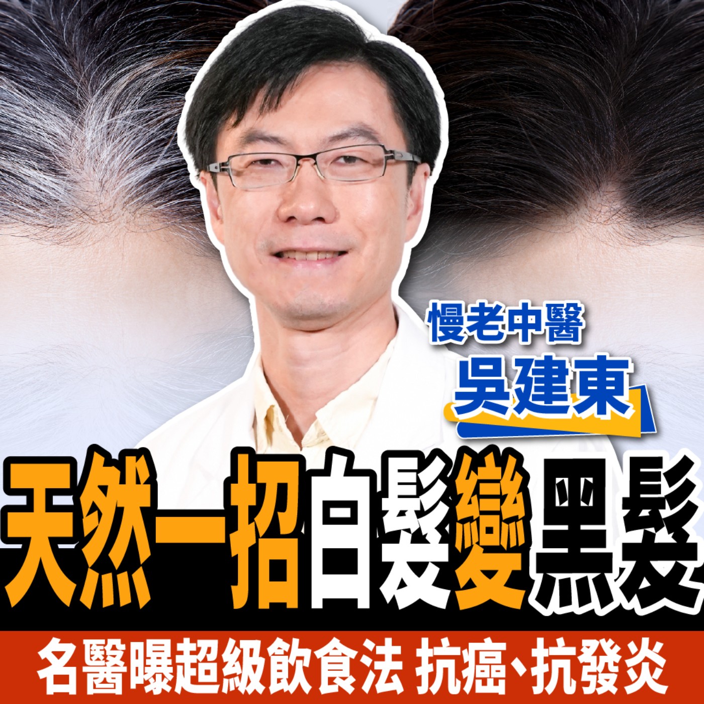 cover of episode 【下班經濟學＿健康】眼睛模糊竟是腎太差？名醫曝2種水果補腎之王：一招白髮變黑髮！！ft.慢老中醫 吳建東