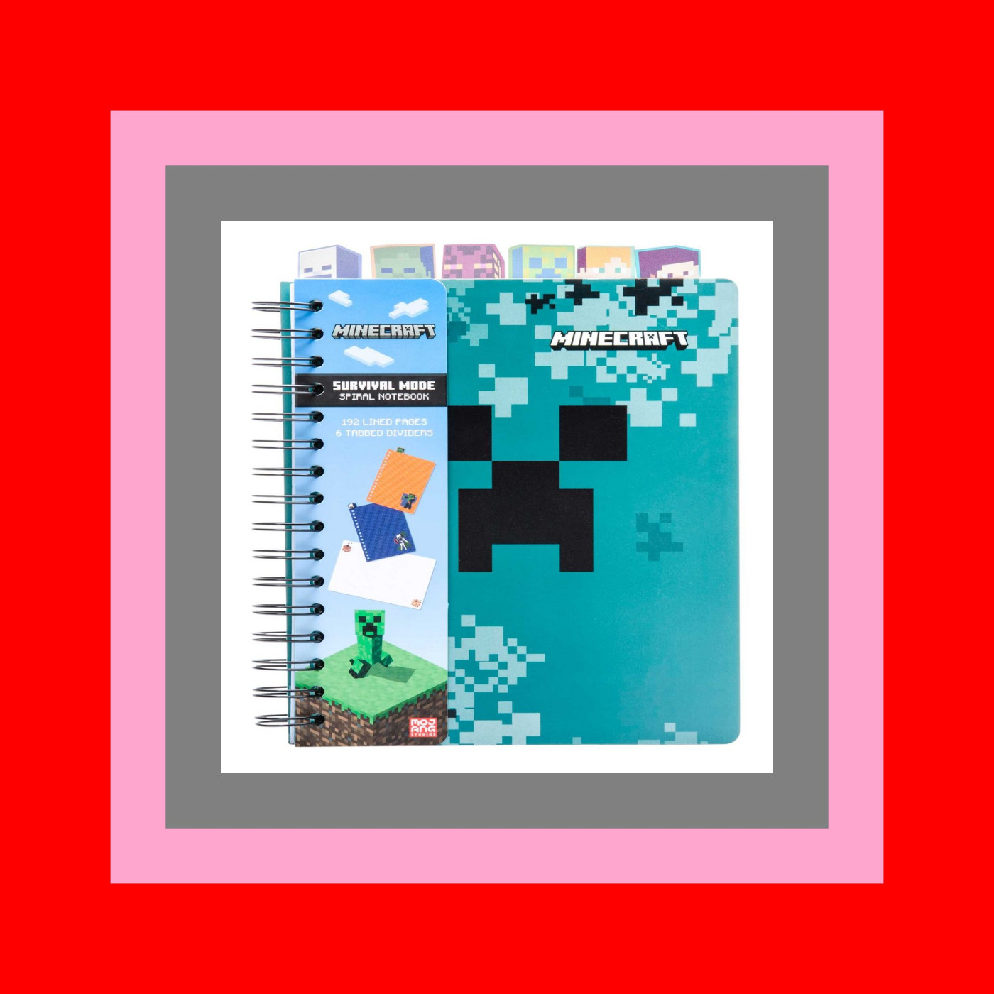 READ [EBOOK] Minecraft Survival Mode Spiral Notebook (Gaming) [read ebook]