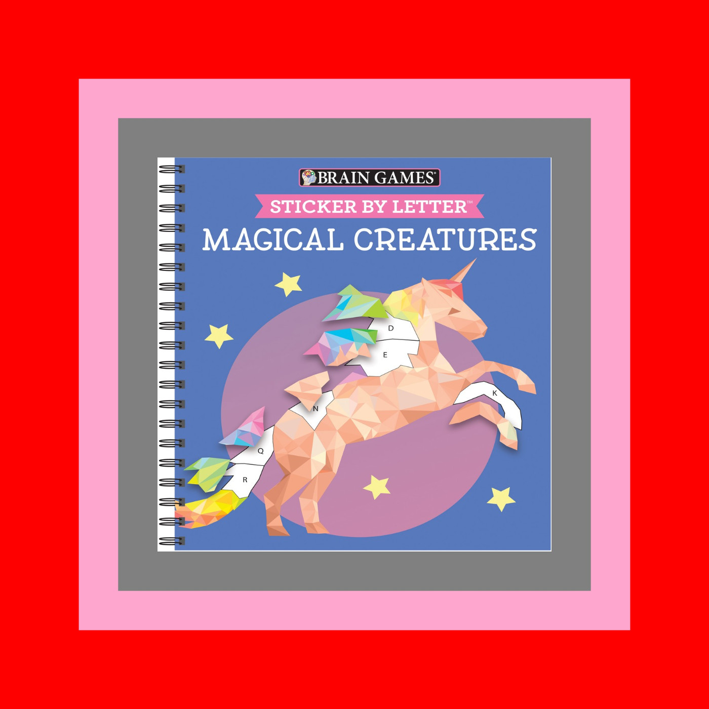 [Read] Brain Games - Sticker by Letter Magical Creatures (Sticker Puzzles - Kids Activity Book) download ebook PDF EPUB