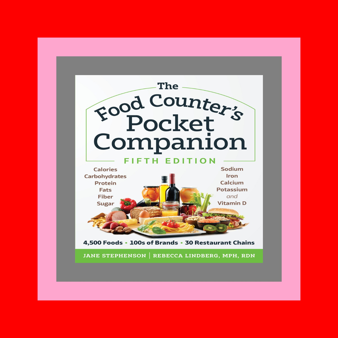[Pdf] Download The Food Counterâ€™s Pocket Companion  Fifth Edition Calories  Carbohydrates  Protein  Fats  Fiber  Sugar  Sodium  Iron  Calcium  Potassium  and Vitamin Dâ€•with 30 Restaurant Chains (READ PDF EBOOK)