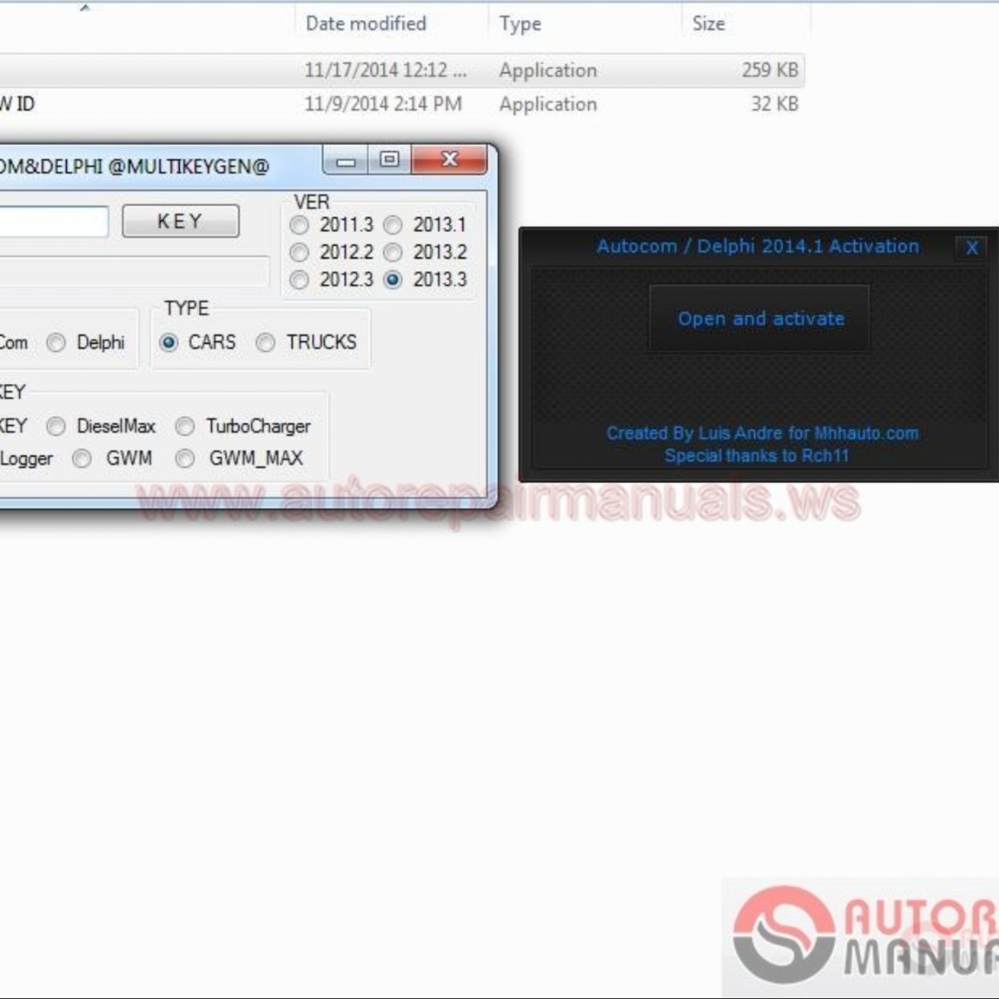 Autocom Delphi 2013.3 Release 3 Keygen 163