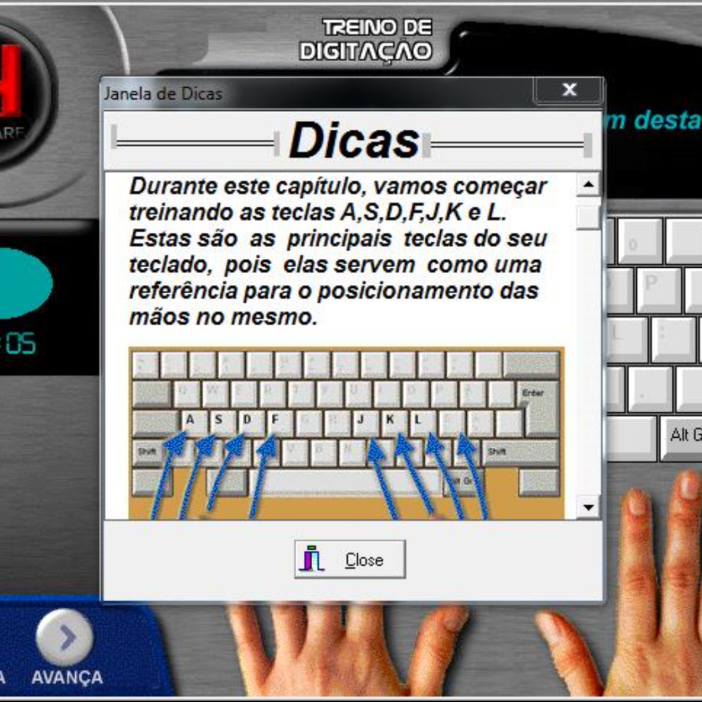 Curso de digitação, Download Gratis