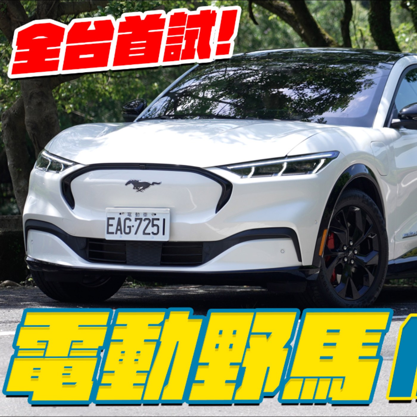 電動野馬Ford Mustang Mach-E 雙門變四門 燃油變電動 前車主怡塵表示這一切回不去啦！廖怡塵【全民瘋車Bar】 episode artwork