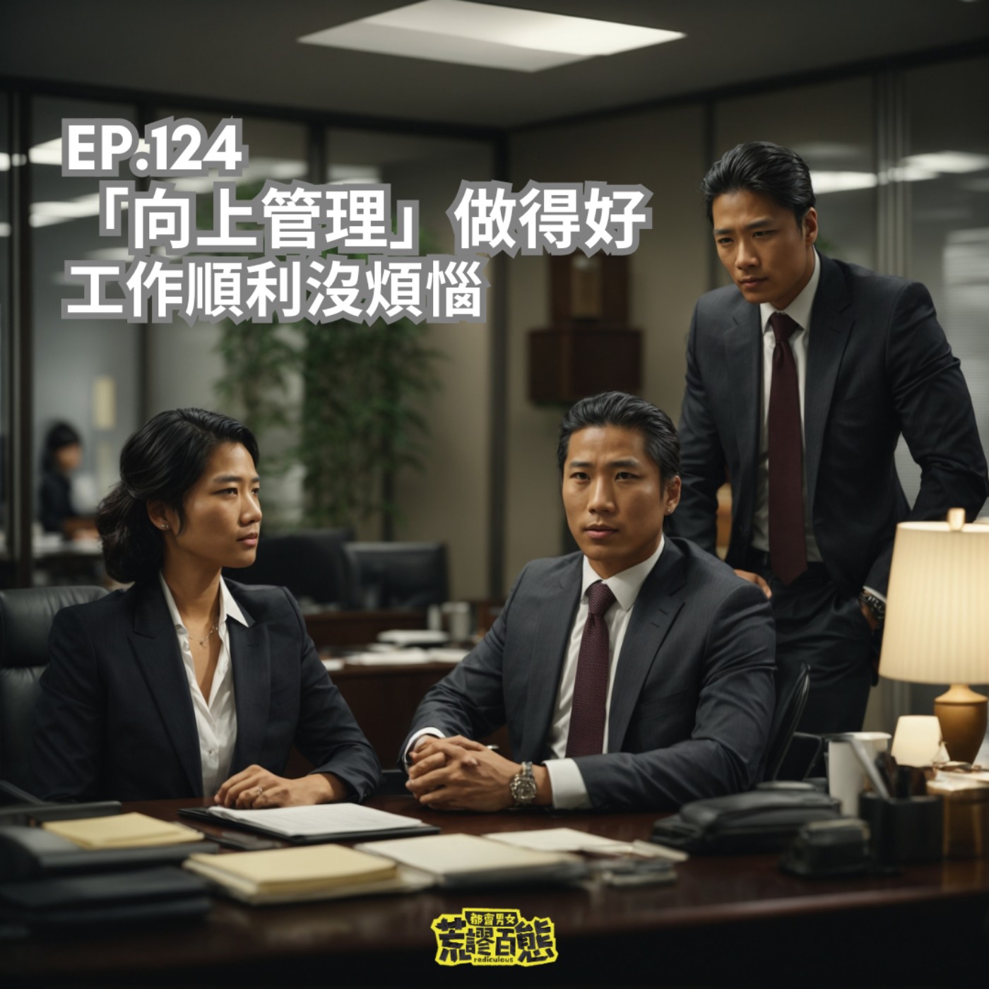 EP.124｜「向上管理」必須做好！善用老闆的心態，是社畜的職場生存學 episode artwork