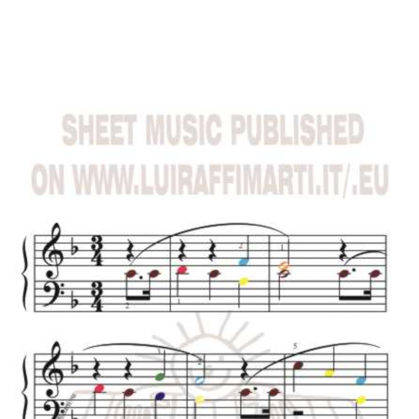 TANTI AUGURI Sheet music