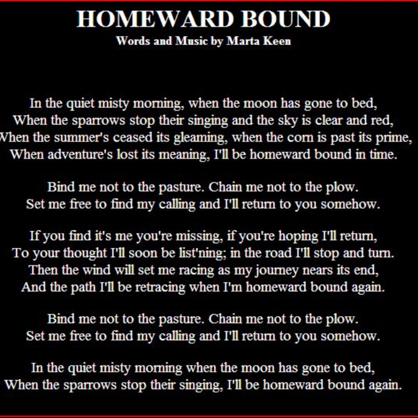 Meaning Of Homeward Bound Lyrics | Podcast on SoundOn