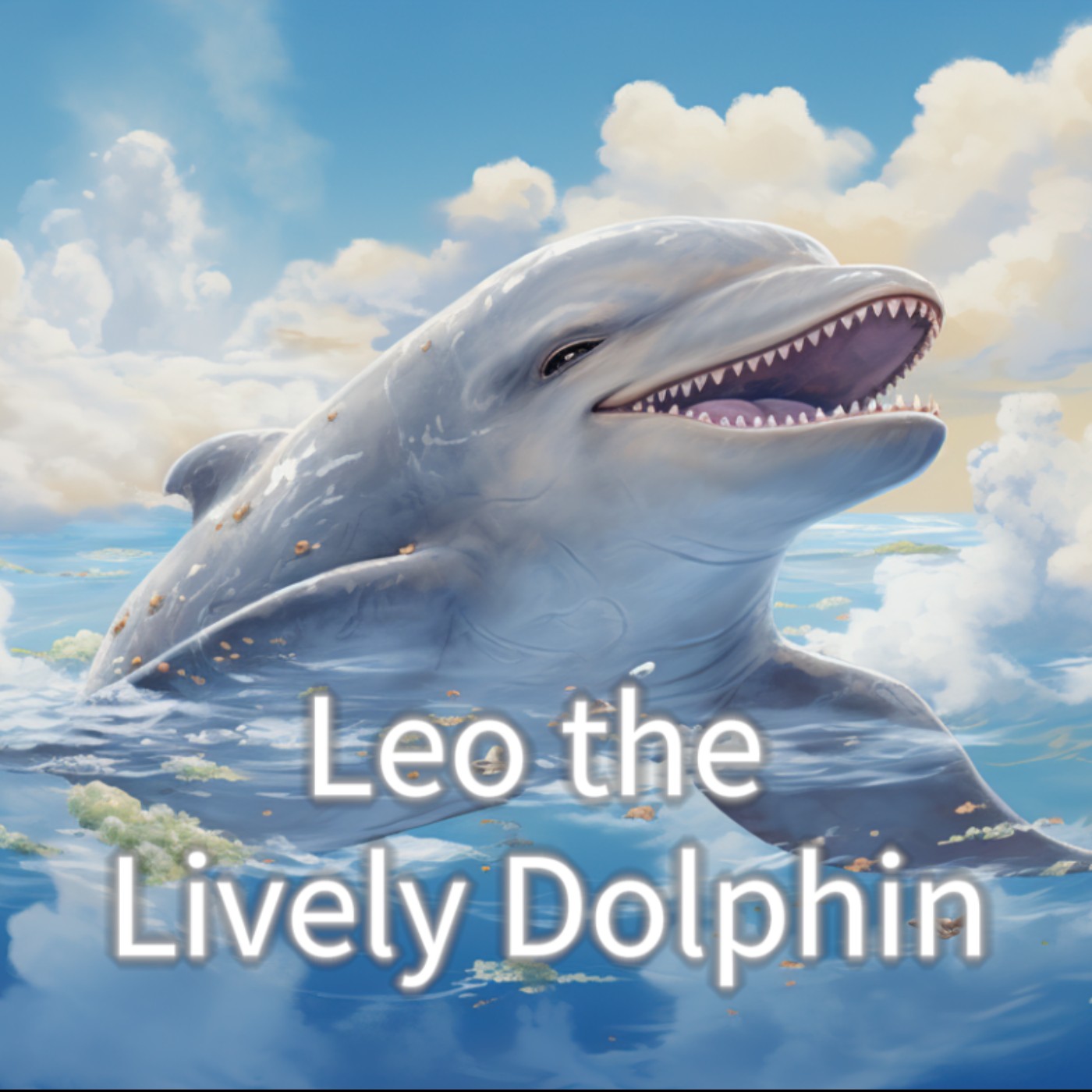 【Leo the Lively Dolphin 】| Children's sleep story picture book episode artwork