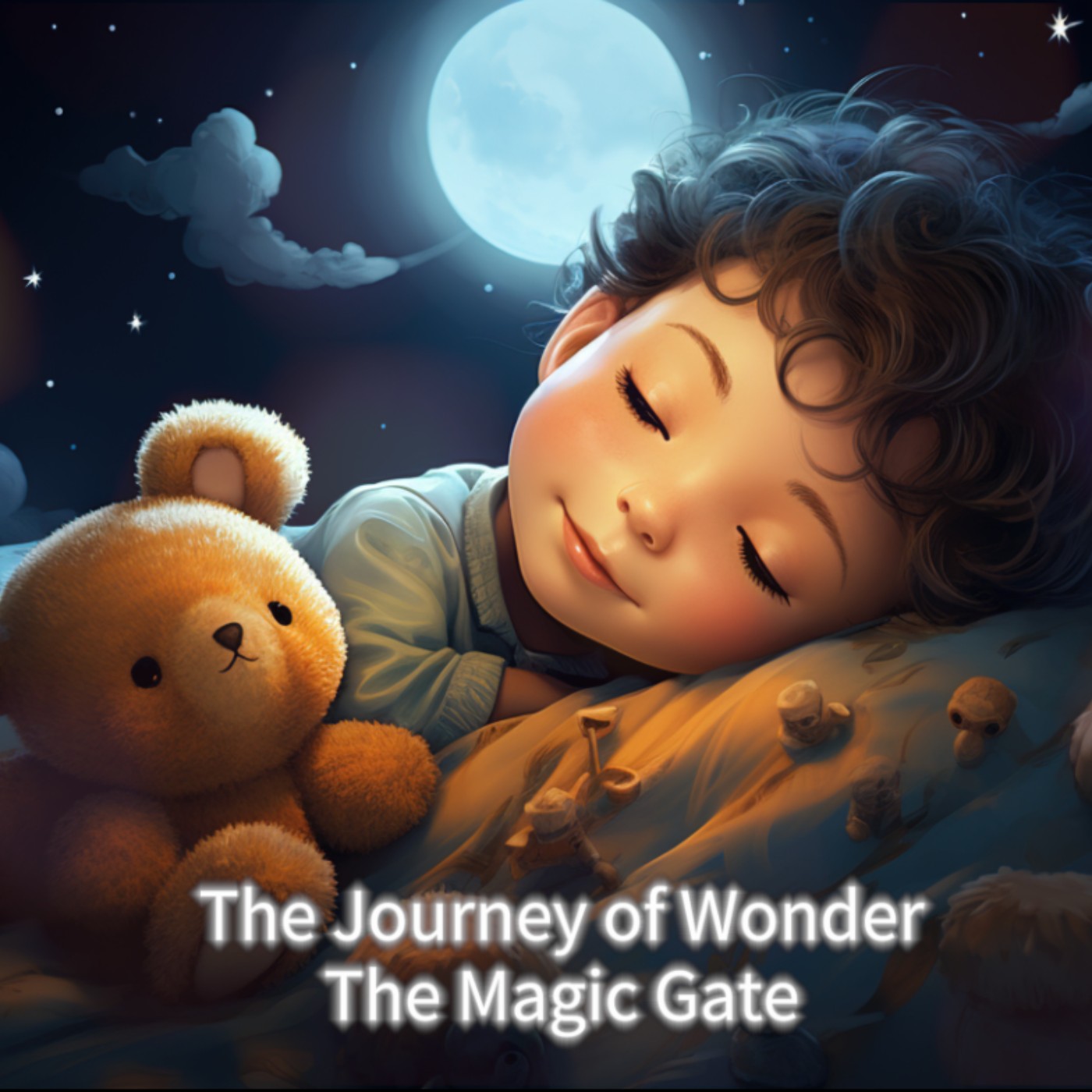 【Fall asleep in one minute】story name：The Journey of Wonder: The Magic Gate episode artwork