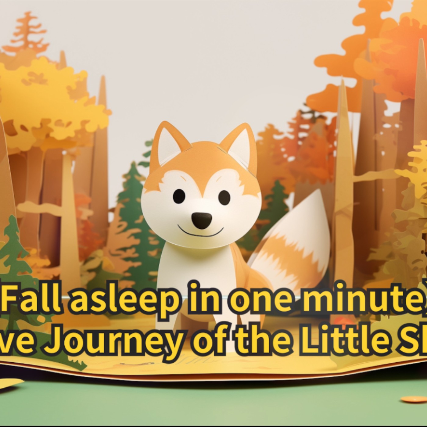 【Fall asleep in one minute】story name：The Brave Journey of the Little Shiba Inu episode artwork
