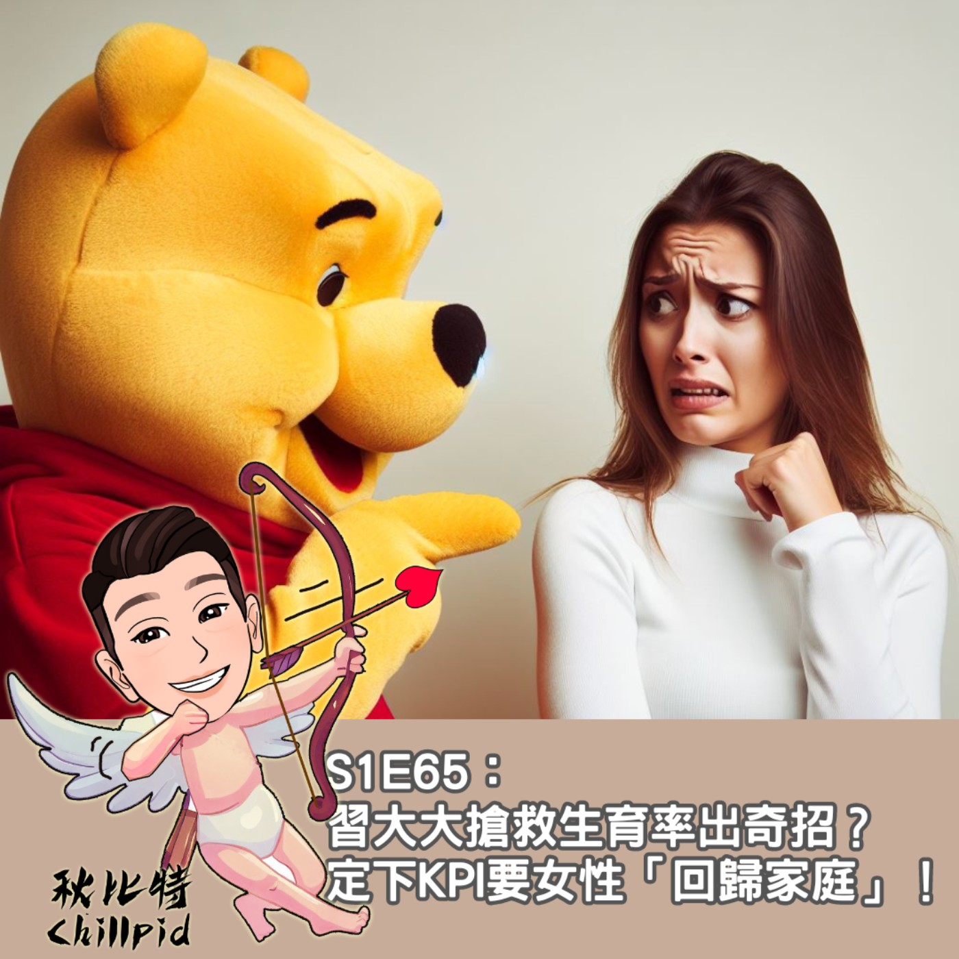 S1E65｜習大大搶救生育率出奇招？定下KPI要女性「回歸家庭」！ episode artwork