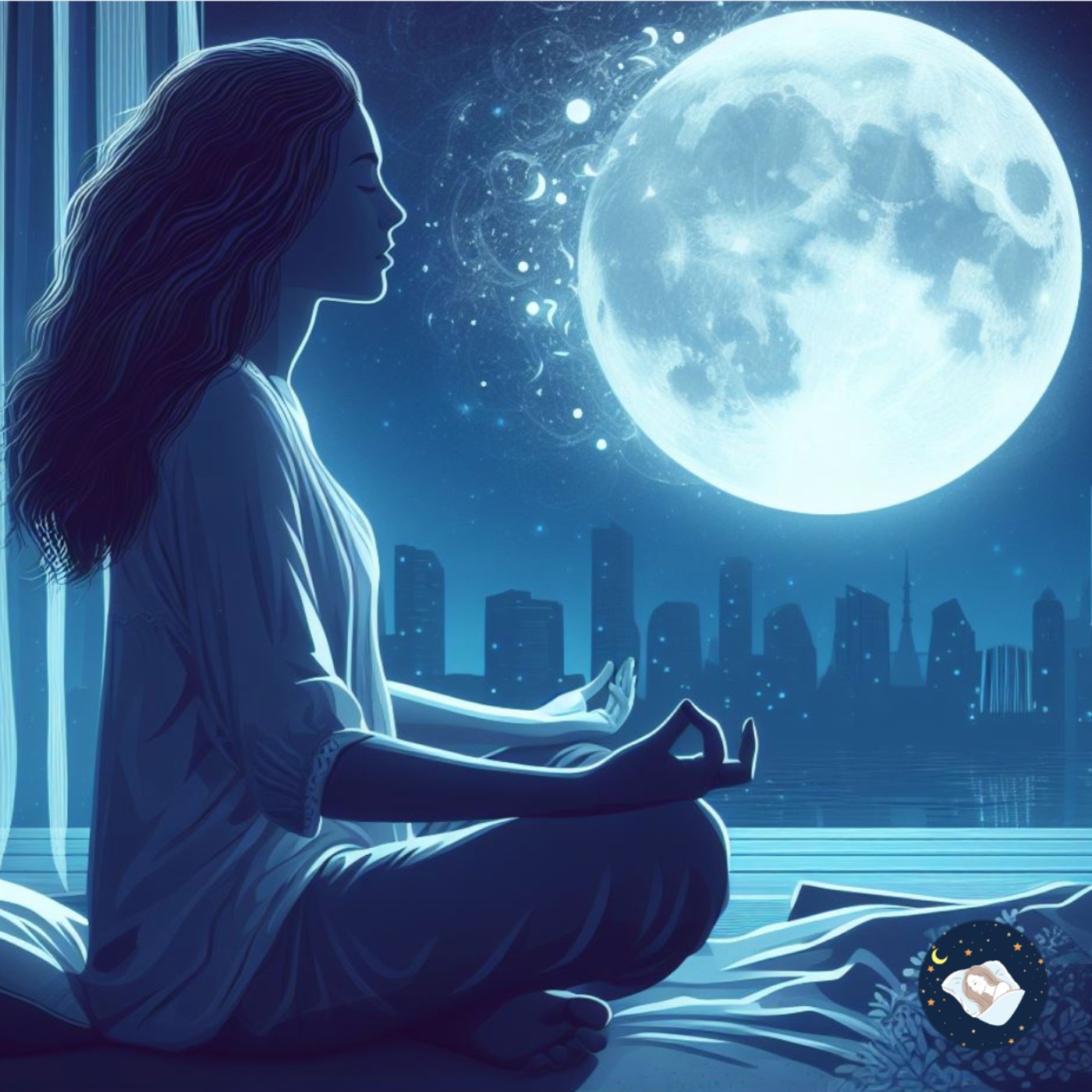 Ep41 睡眠冥想：活在當下舒壓冥想 Sleep Meditation: Stress Relief Meditation for Living in the Present